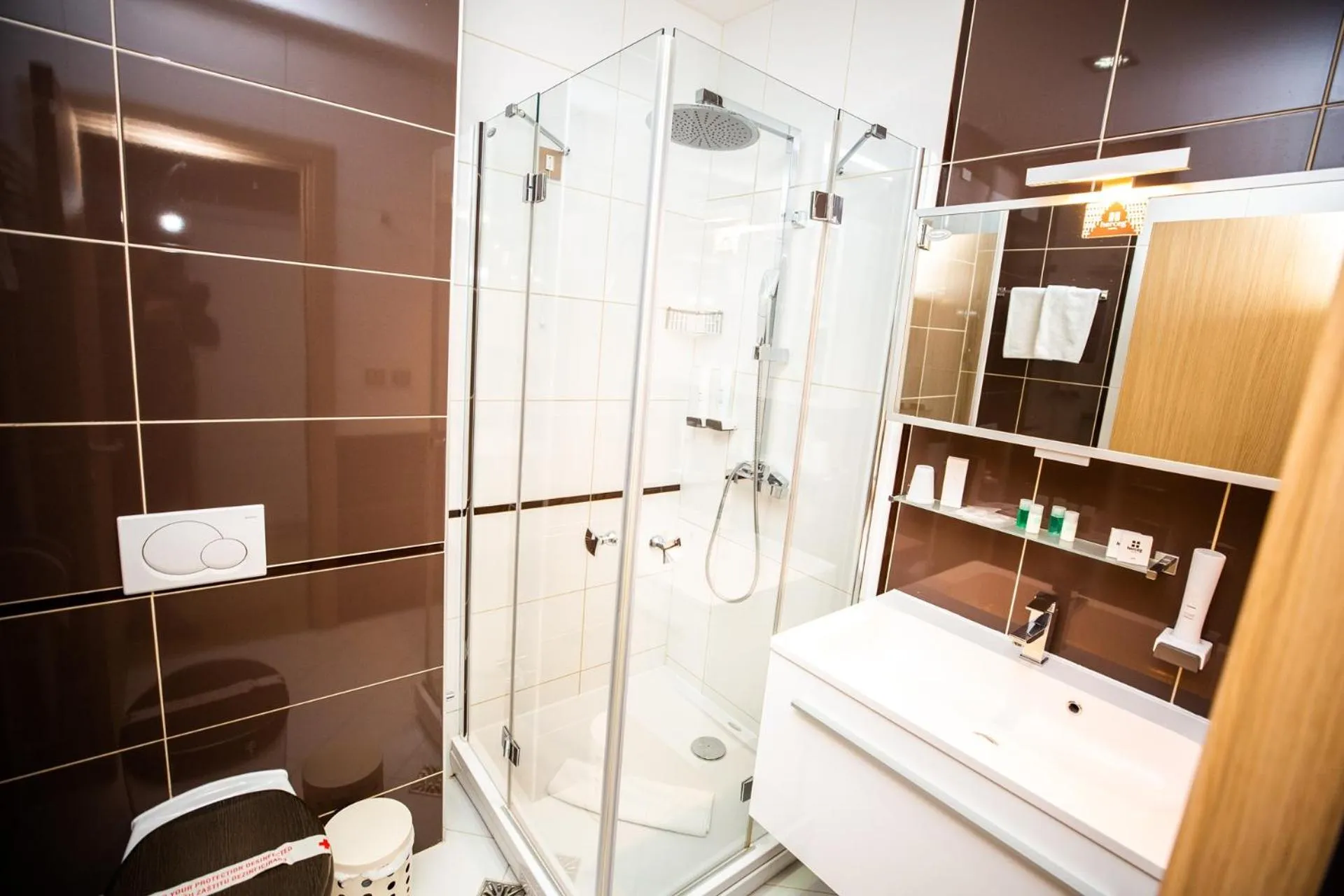 Bathroom in Hotel Herceg