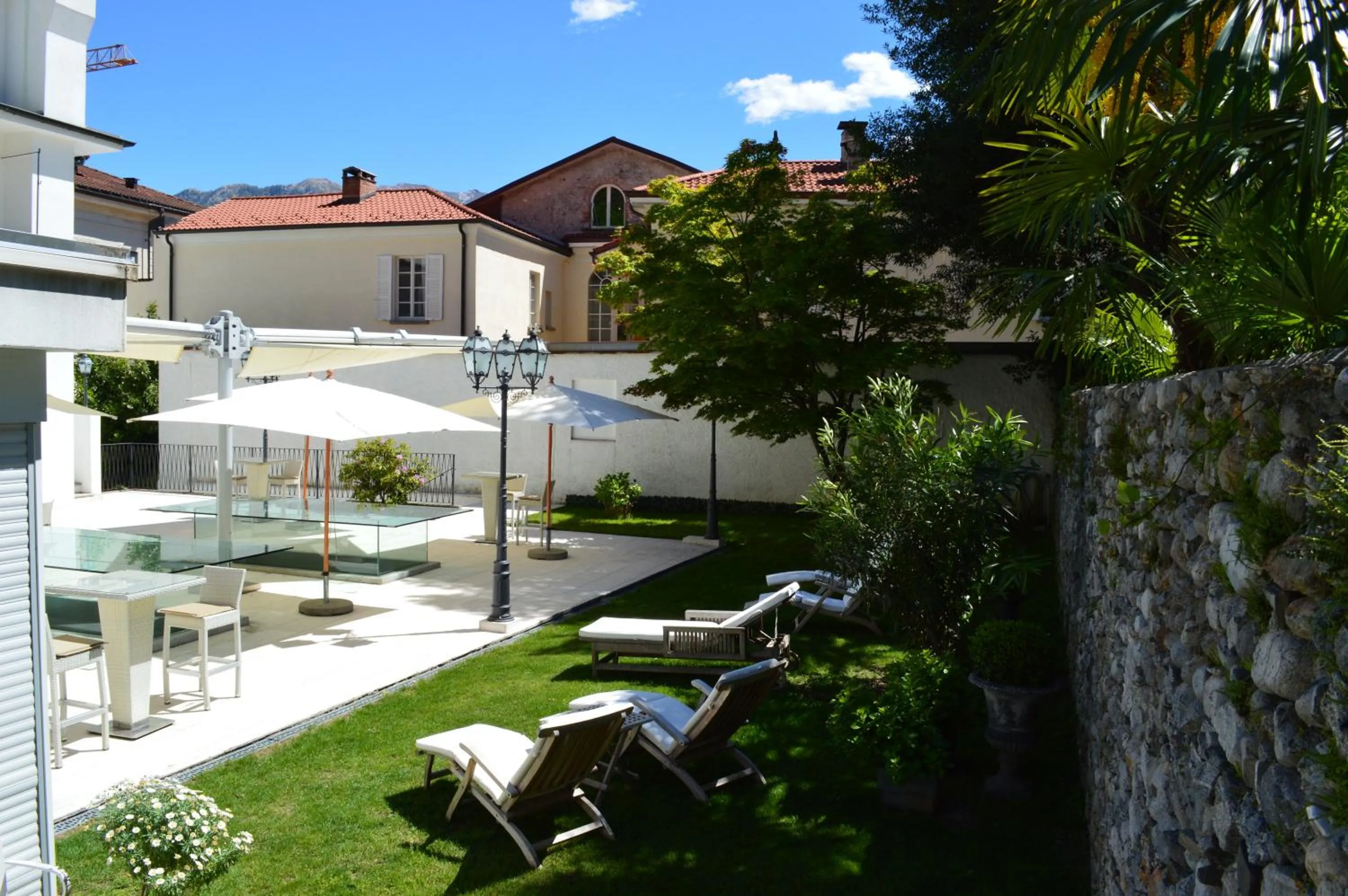 Garden in La Rinascente Locarno - Historic Center - Suites & Rooms - Easy Self Check-In