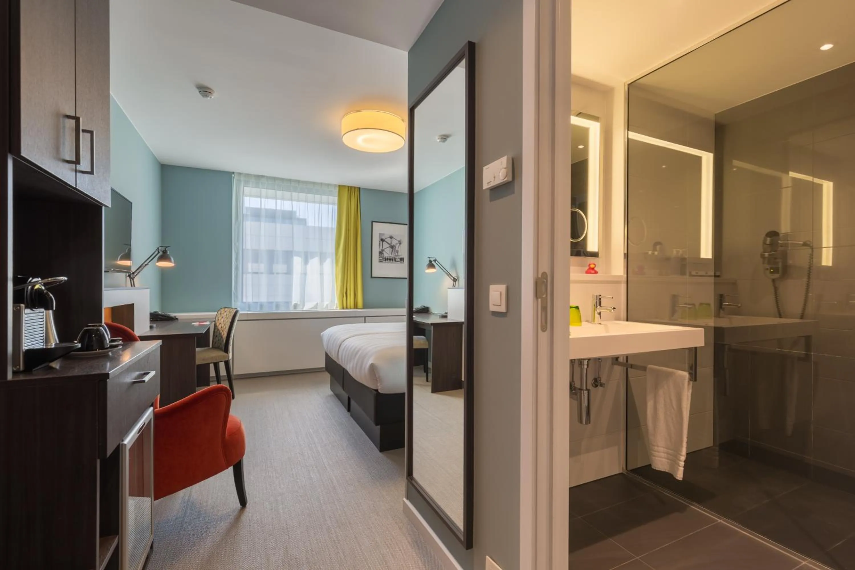 Bedroom in Thon Hotel EU