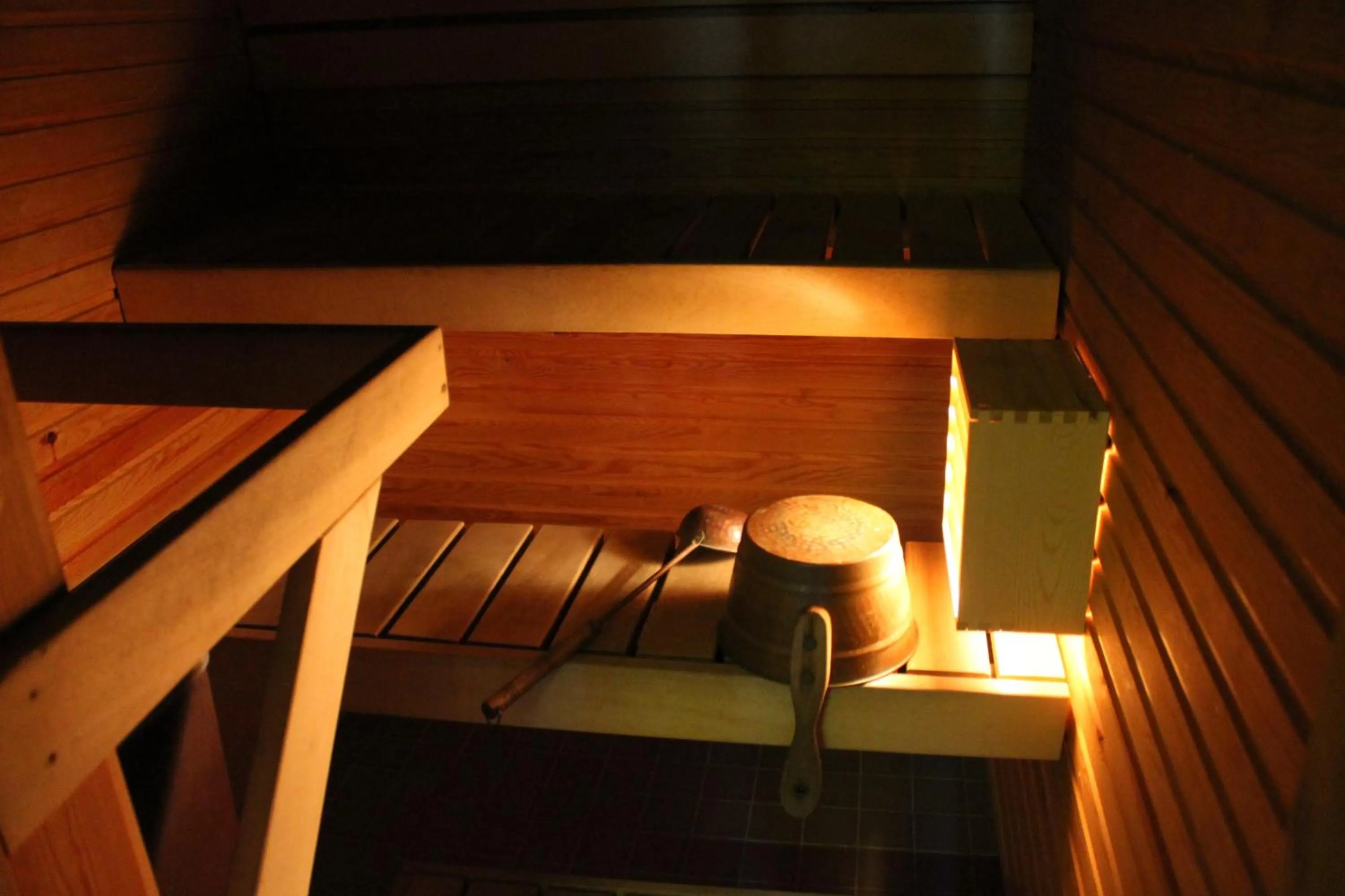 Sauna in Santa's Hotel Rudolf