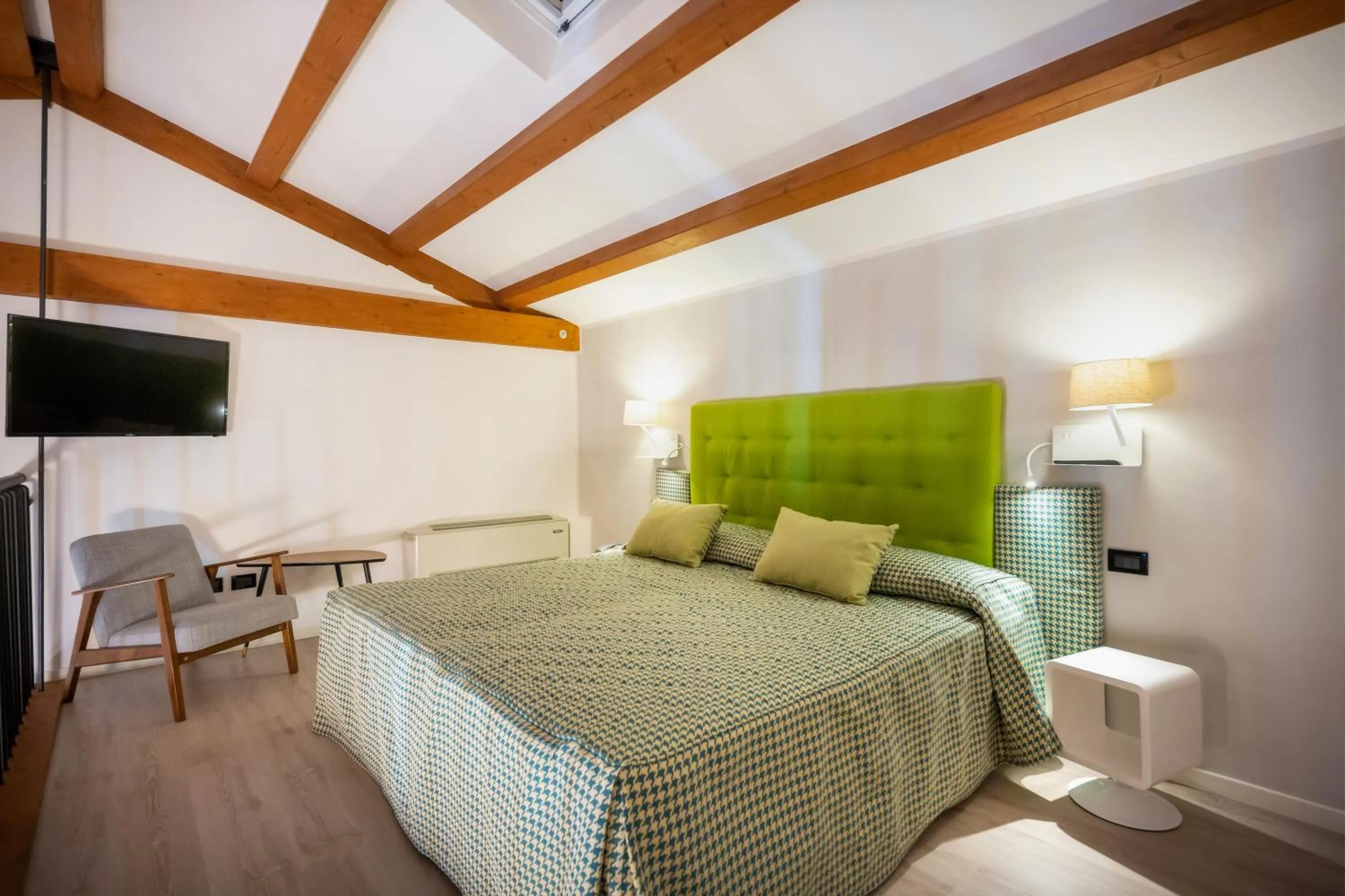 Bed in Hotel Marzia Holiday Queen