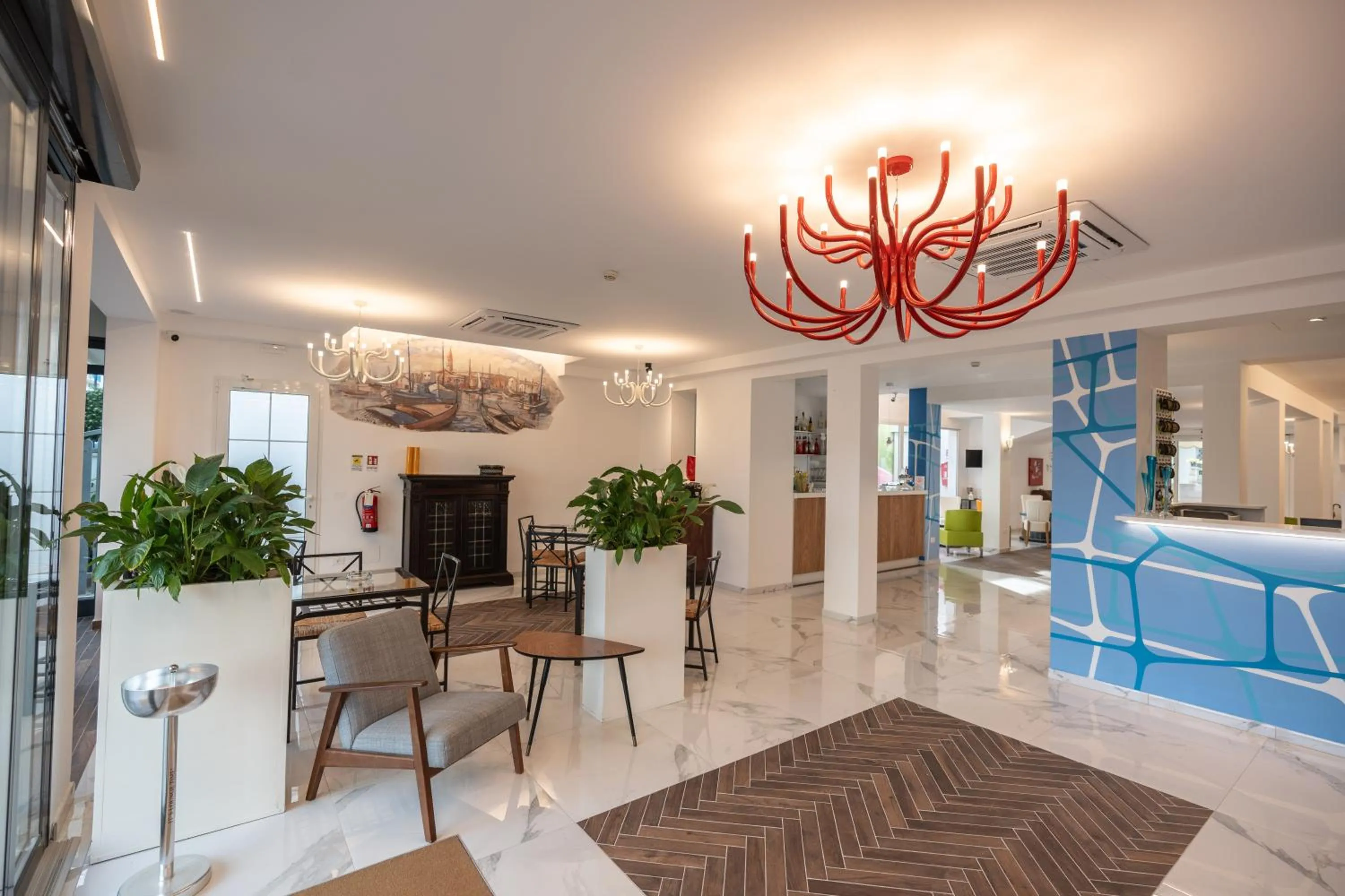 Living room in Hotel Marzia Holiday Queen