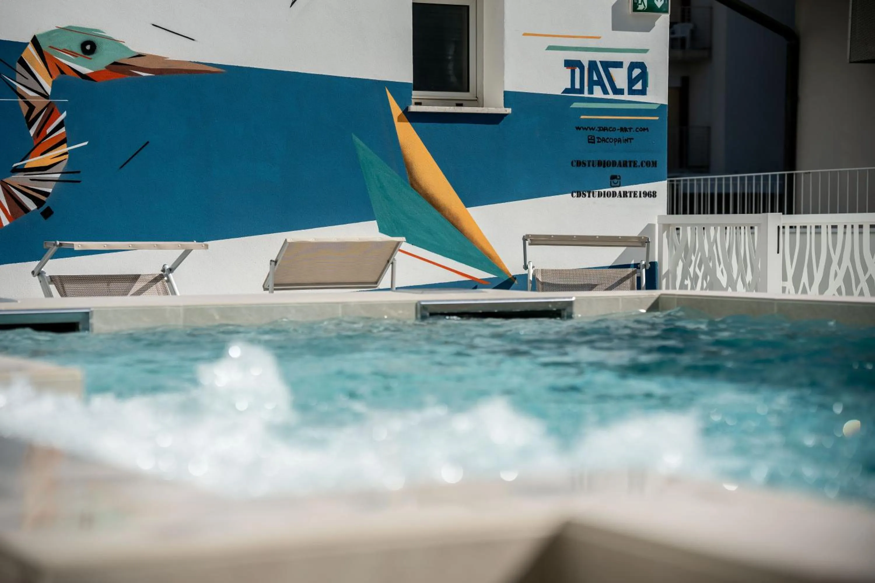 Swimming pool in Hotel Marzia Holiday Queen