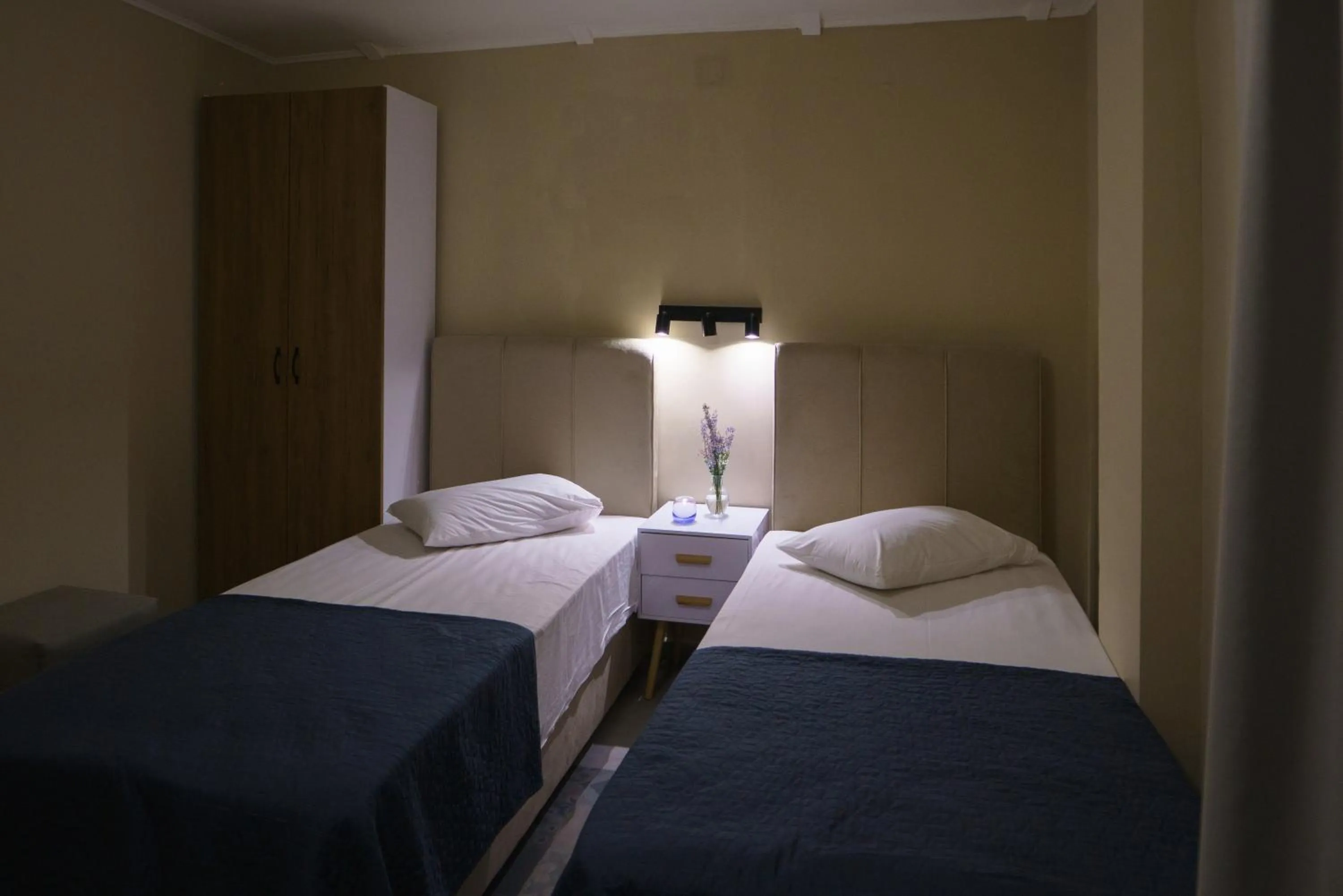 Bed in Rouda Bay Beach Hotel