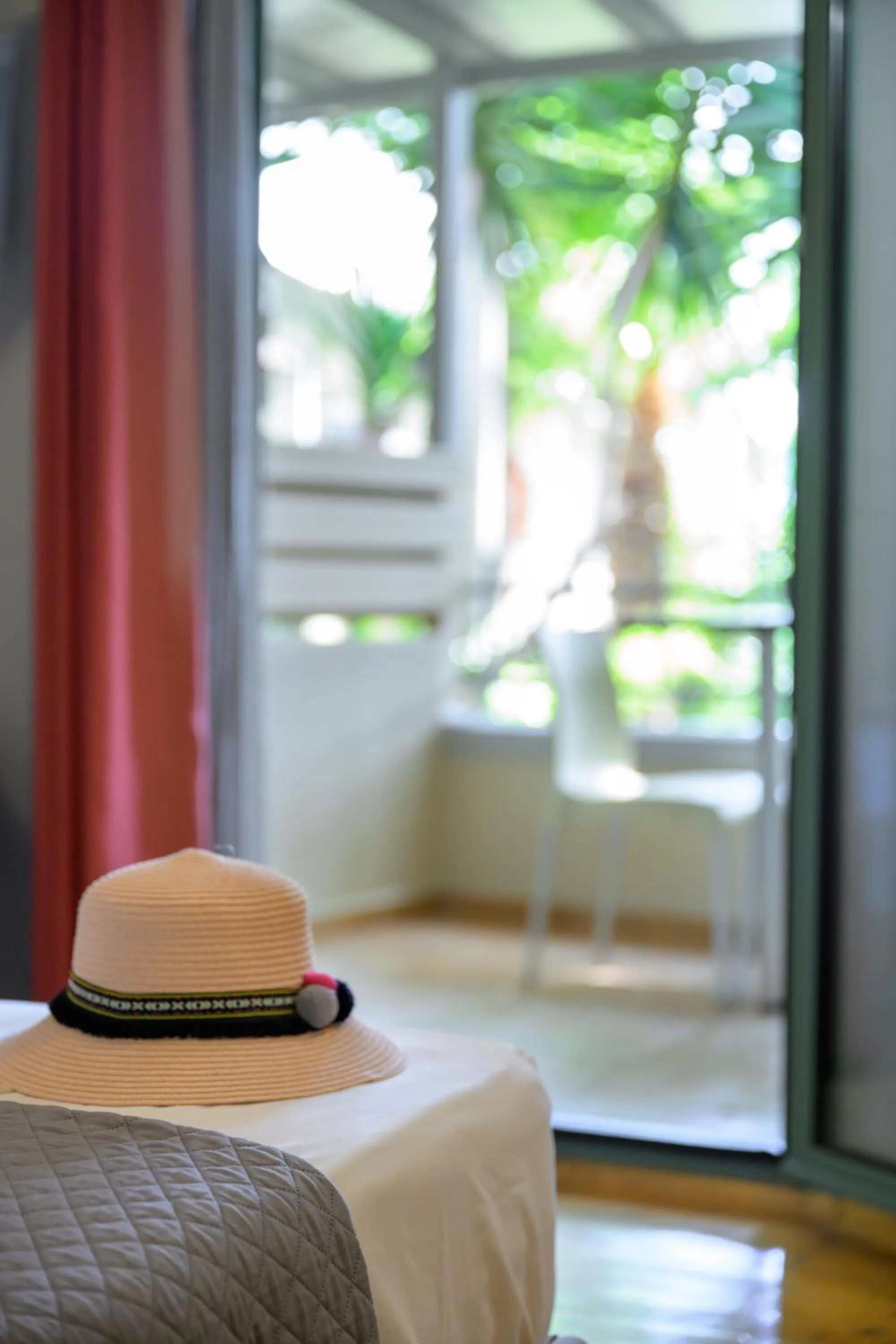 Bed in Rouda Bay Beach Hotel