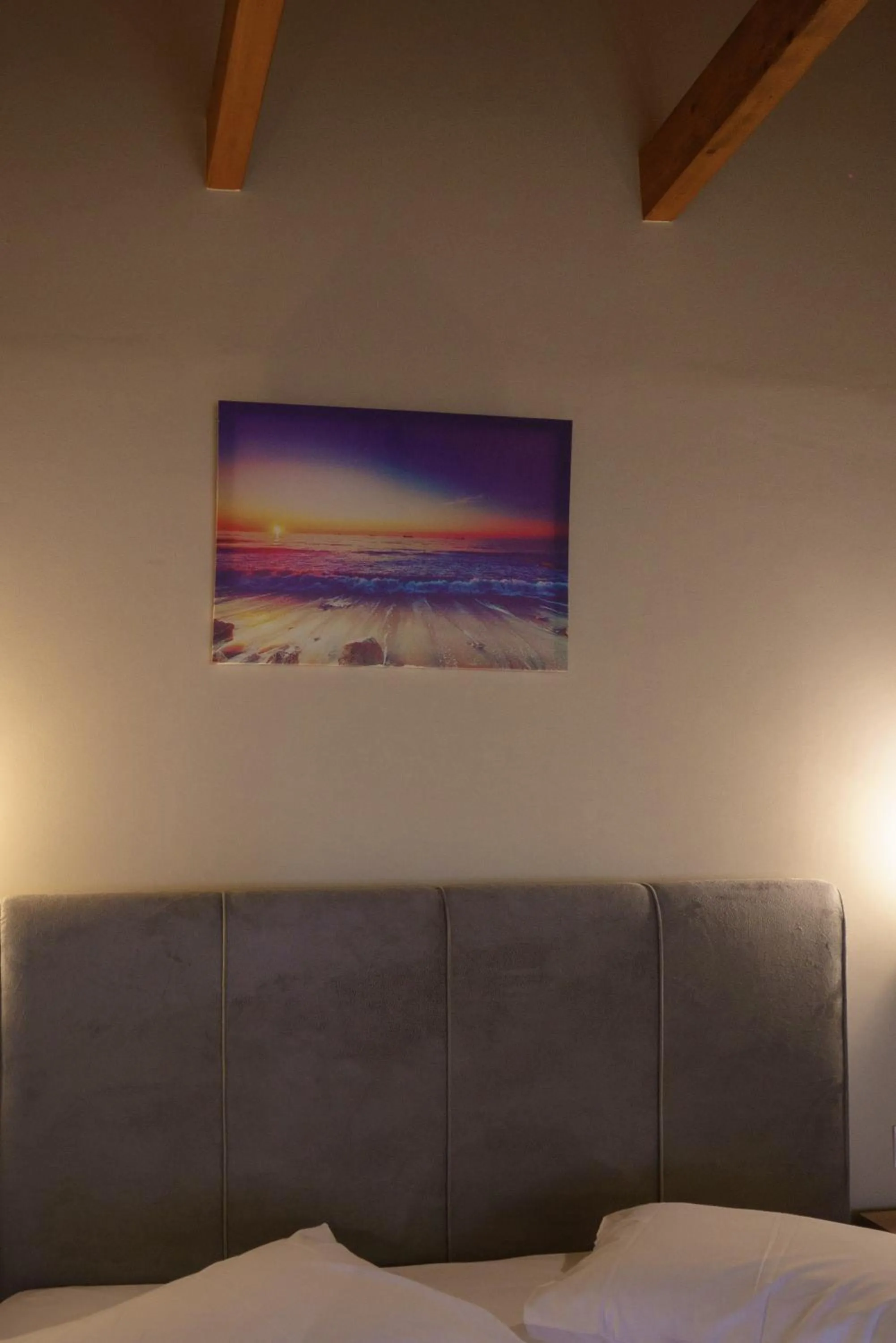 Bed in Rouda Bay Beach Hotel