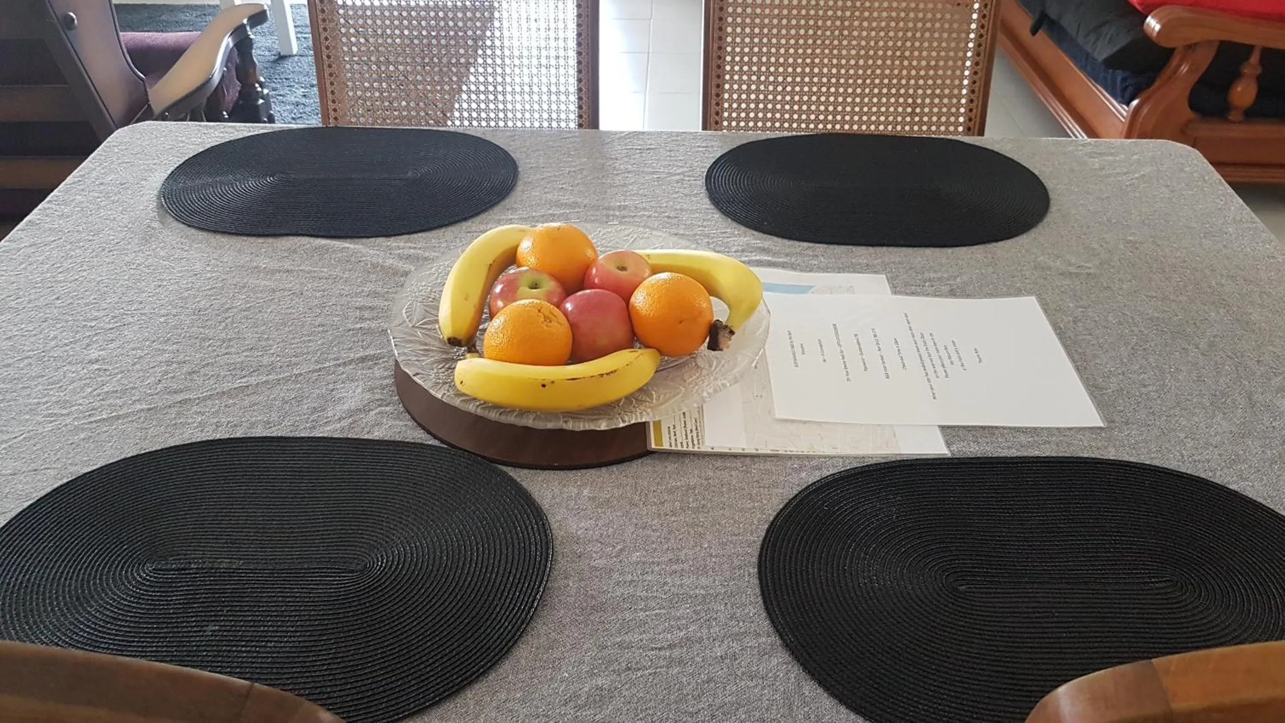 Dining area in Sustainable B&B by the Bay