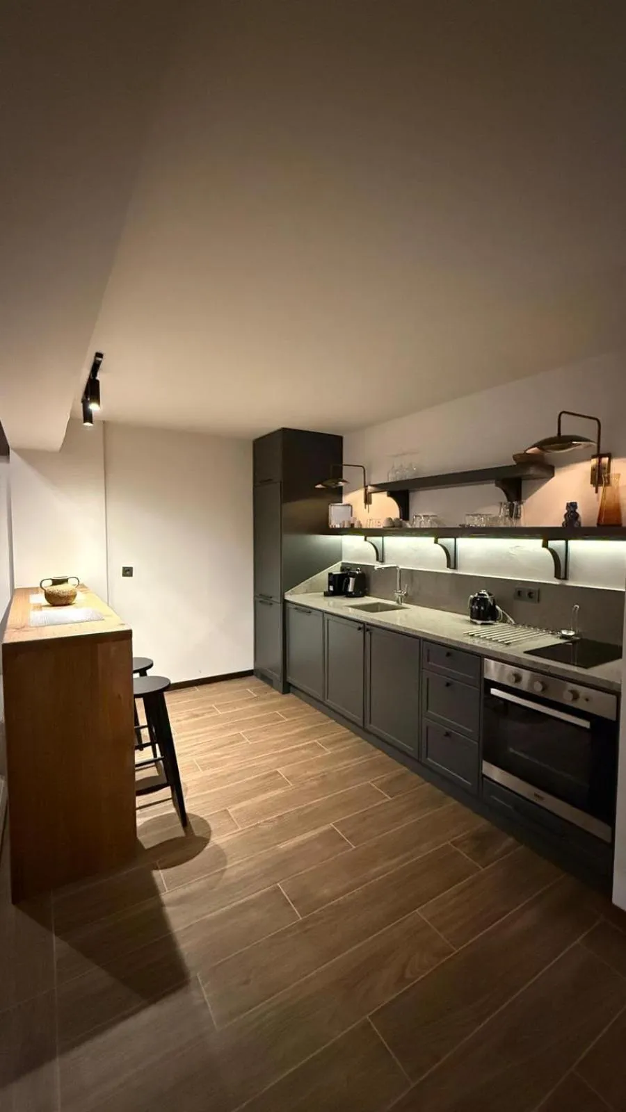 Kitchen or kitchenette in Cevizdibi Hotel