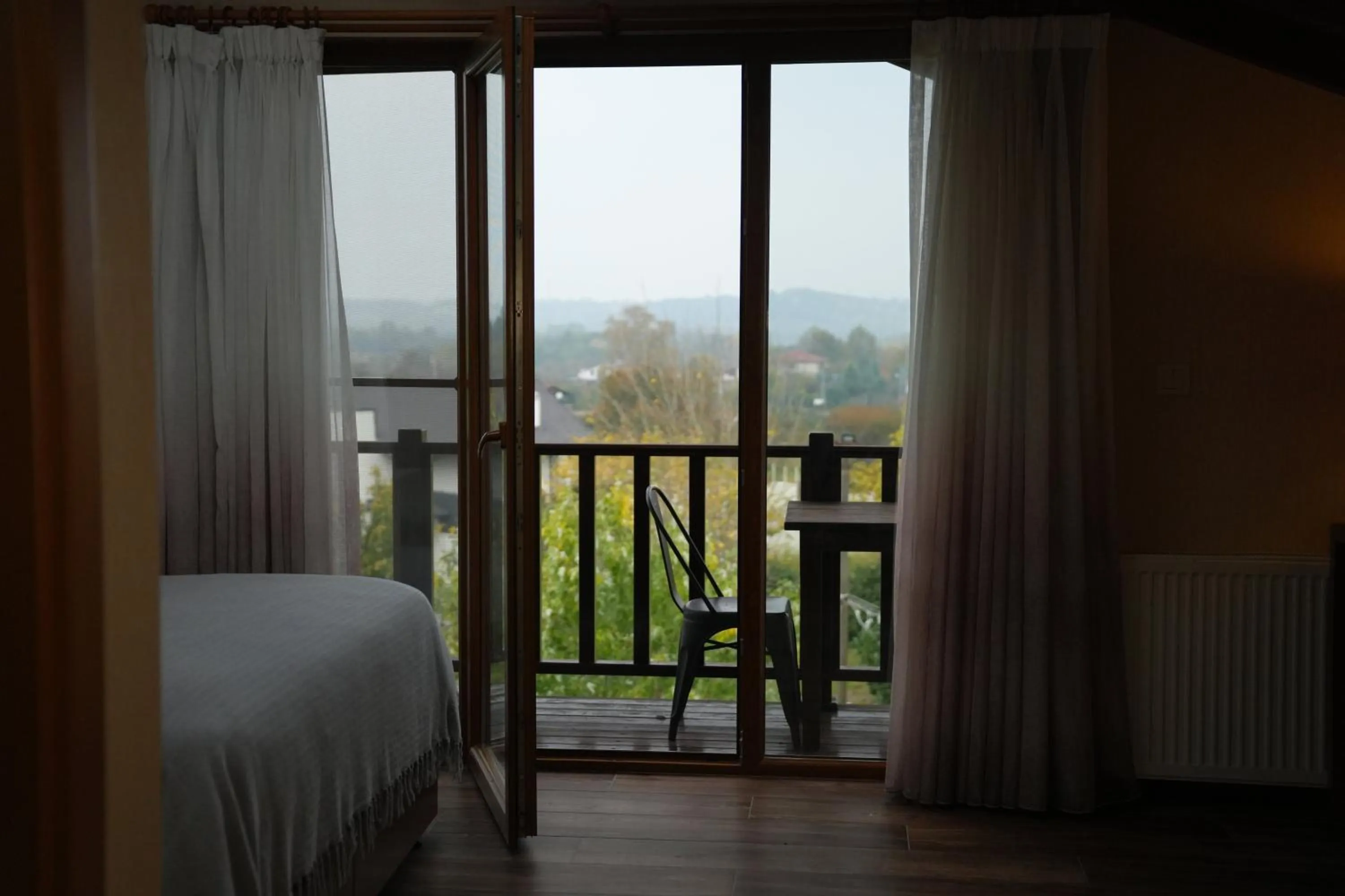 Balcony/Terrace, Bed in Cevizdibi Hotel