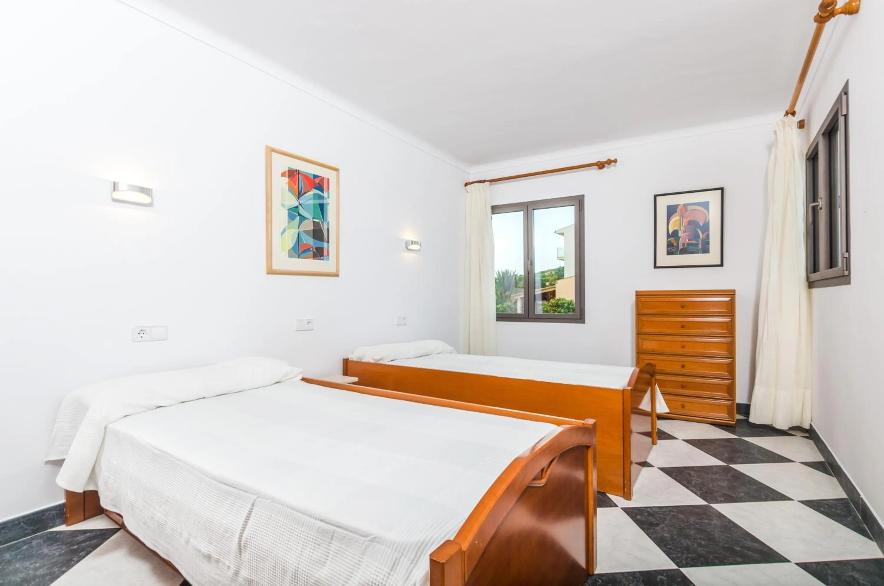 Bedroom, Bed in Can Fosc