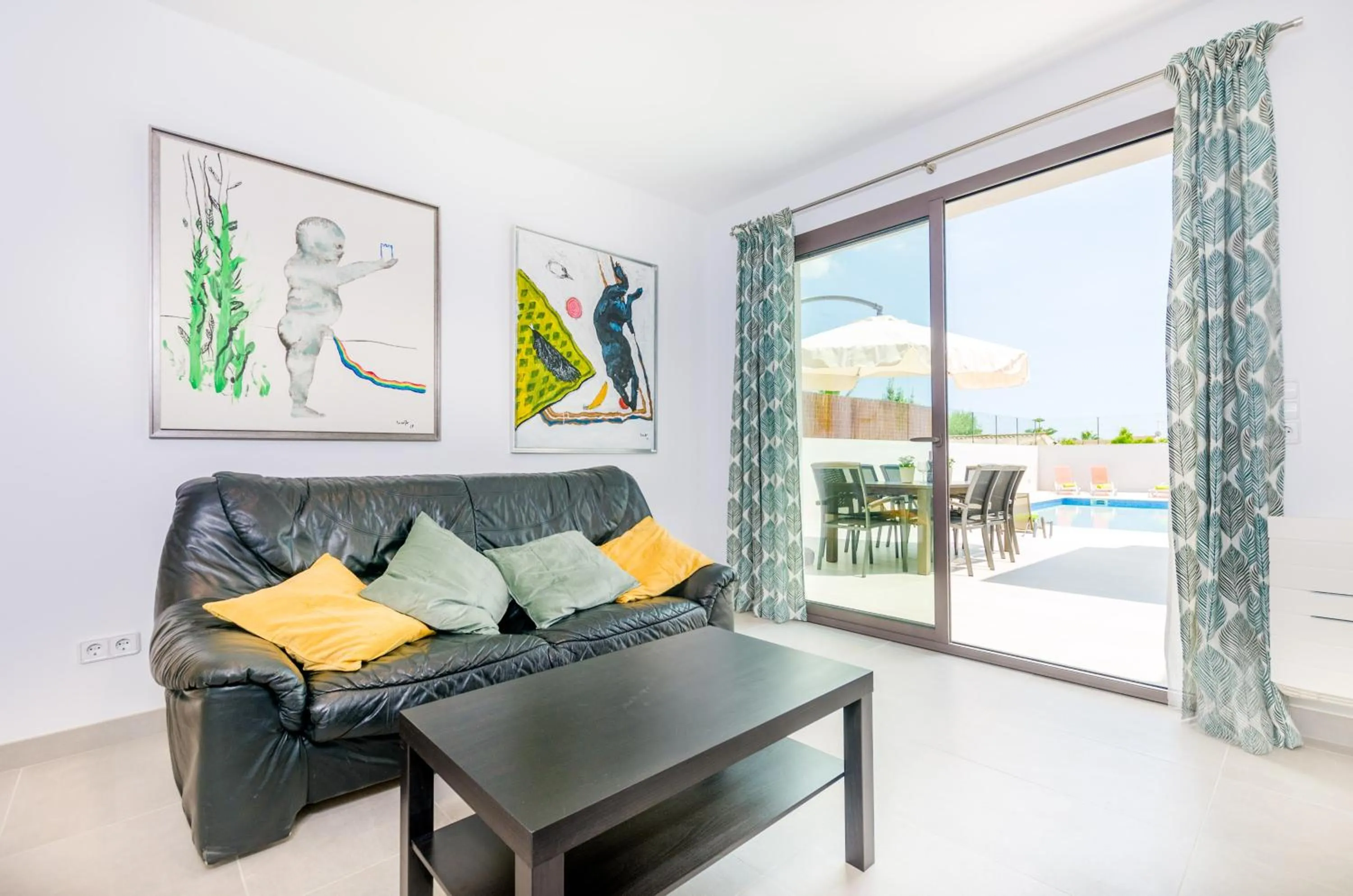 Living room in Can Fosc