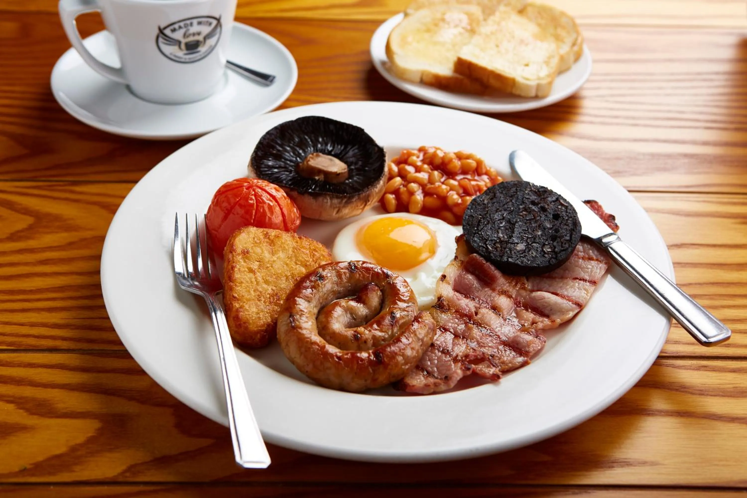 English/Irish breakfast in Gwesty Links