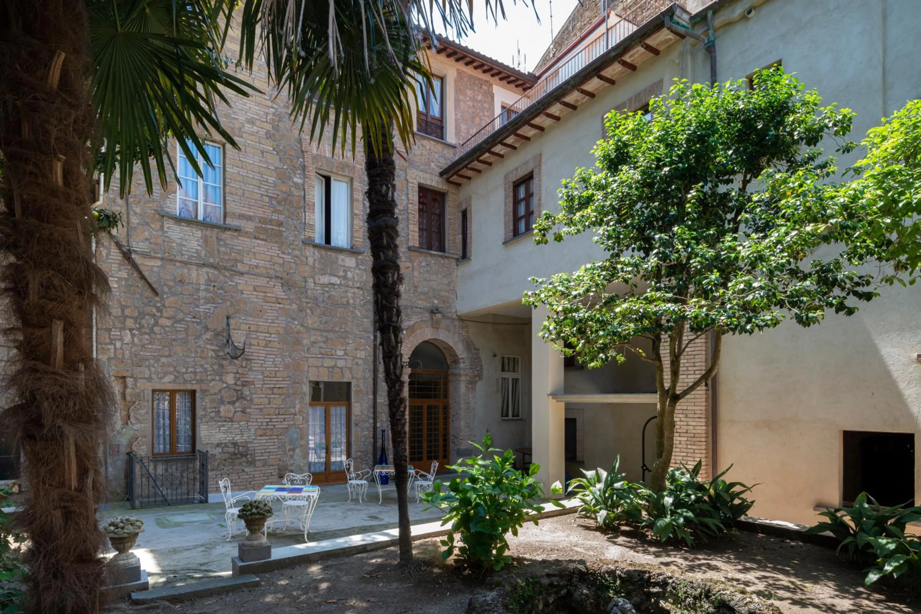 Garden in Hotel Posta