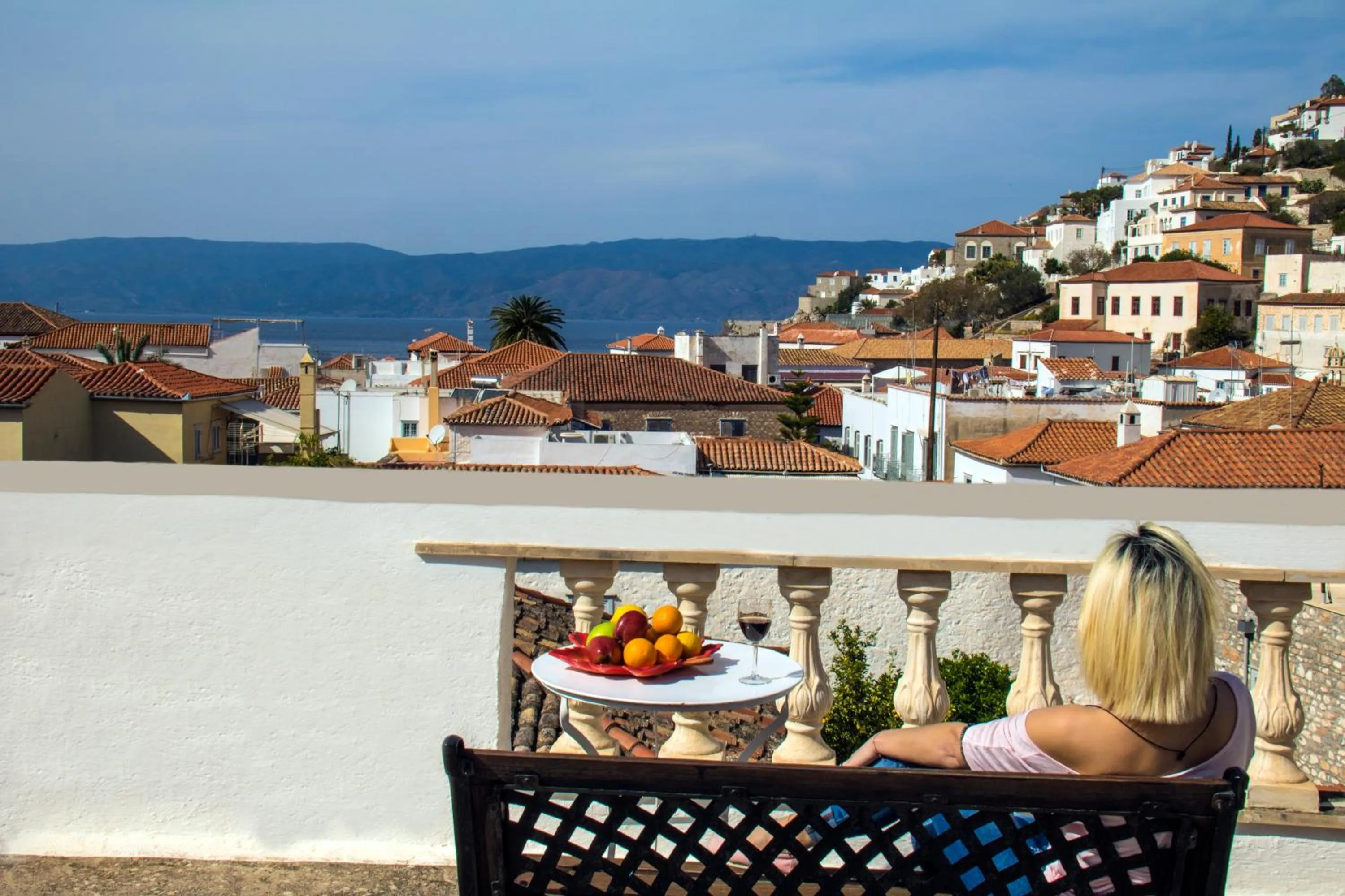 City view in Achilleas Pension