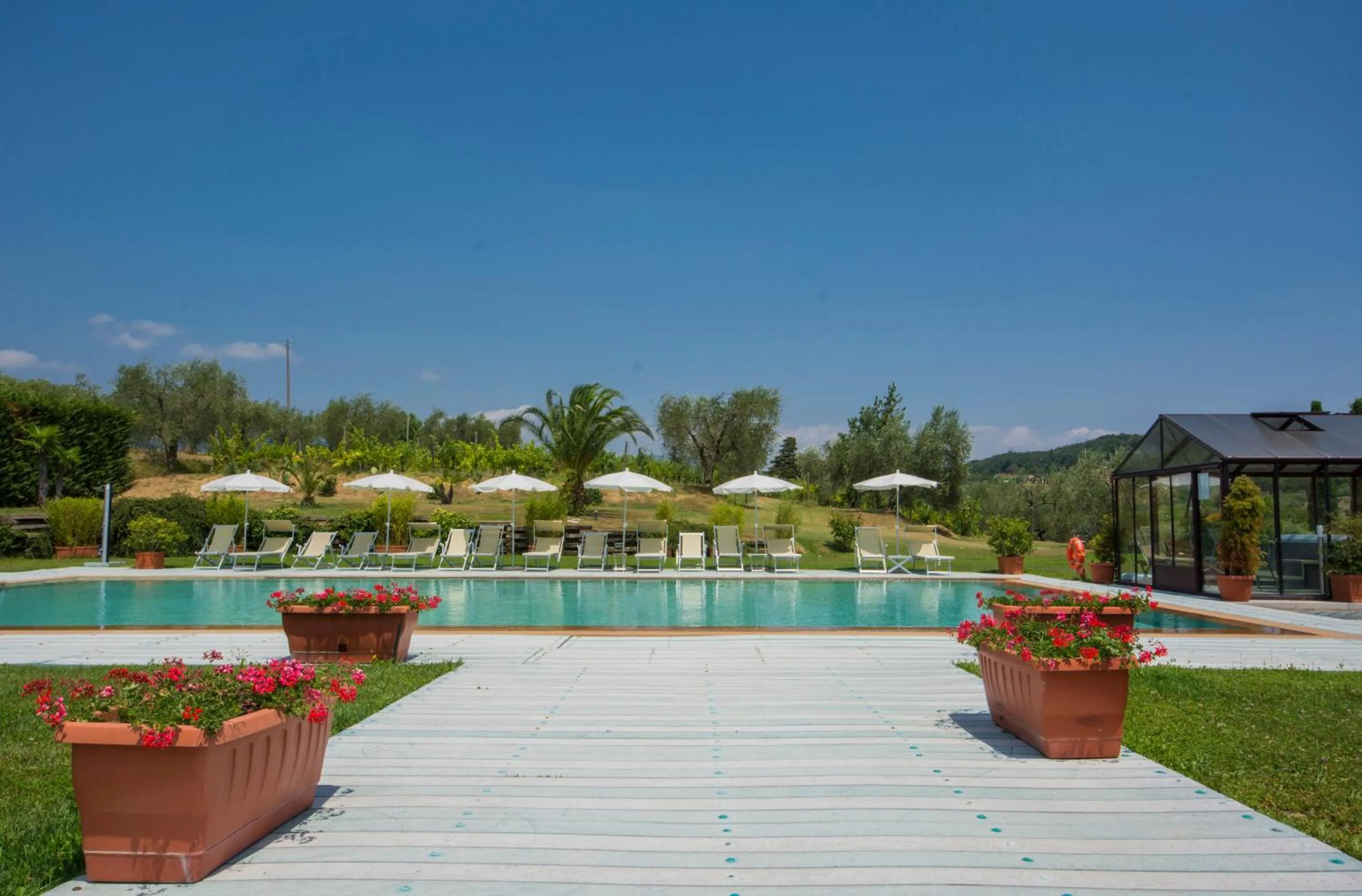 Swimming pool in Agriturismo Corte Benedetto
