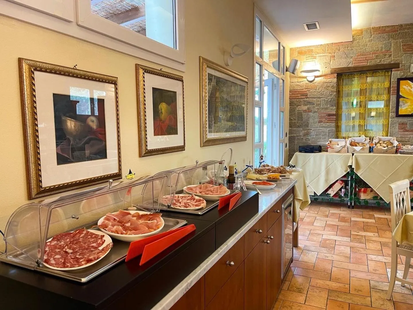 Food and drinks in Agriturismo Corte Benedetto