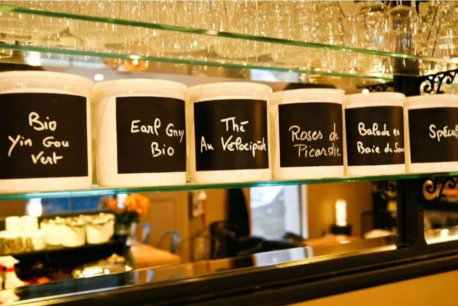 Food and drinks in Au Velocipede