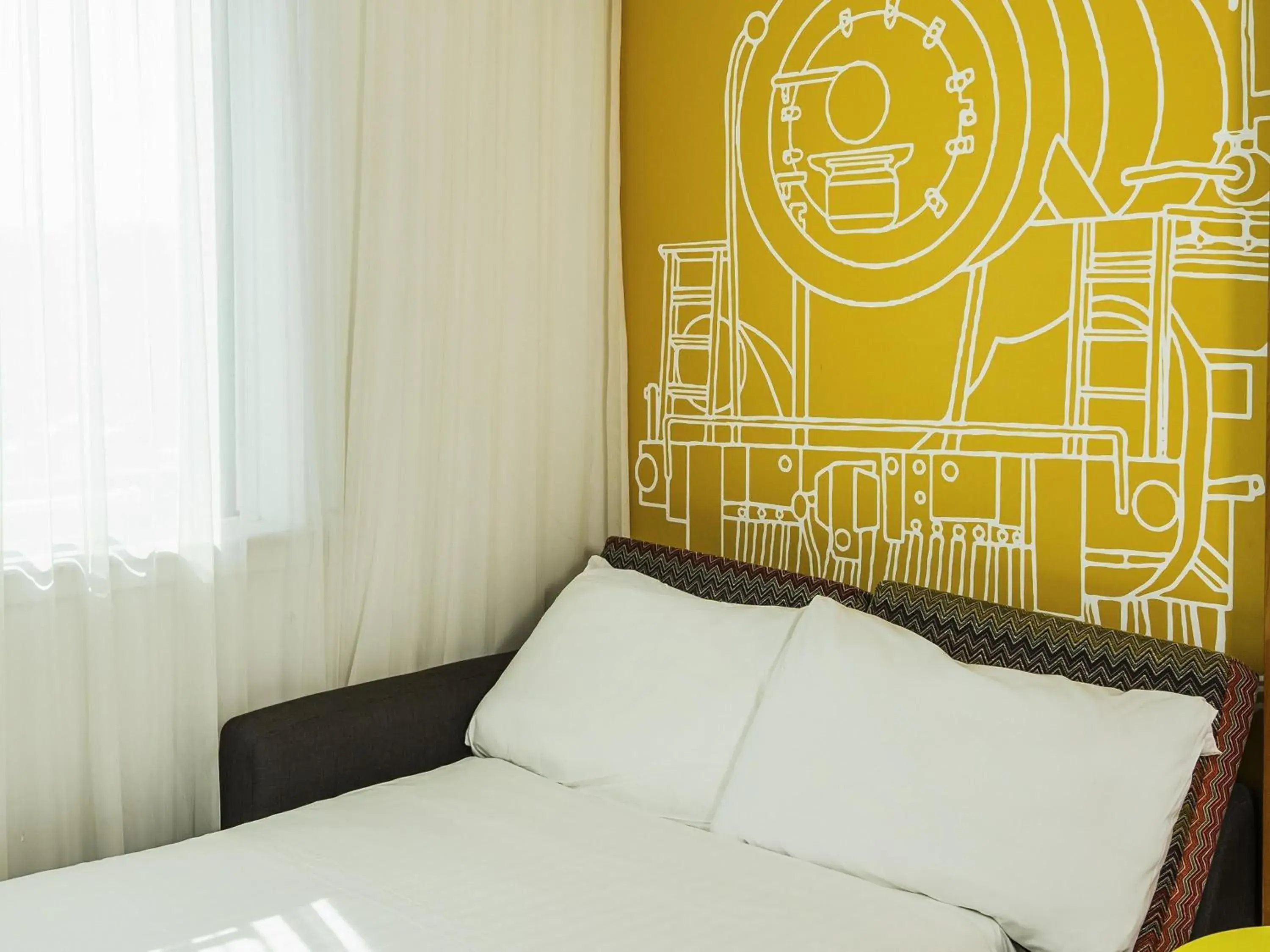 Bedroom, Bed in ibis Styles Crewe Bedroom, Bed in ibis Styles Crewe