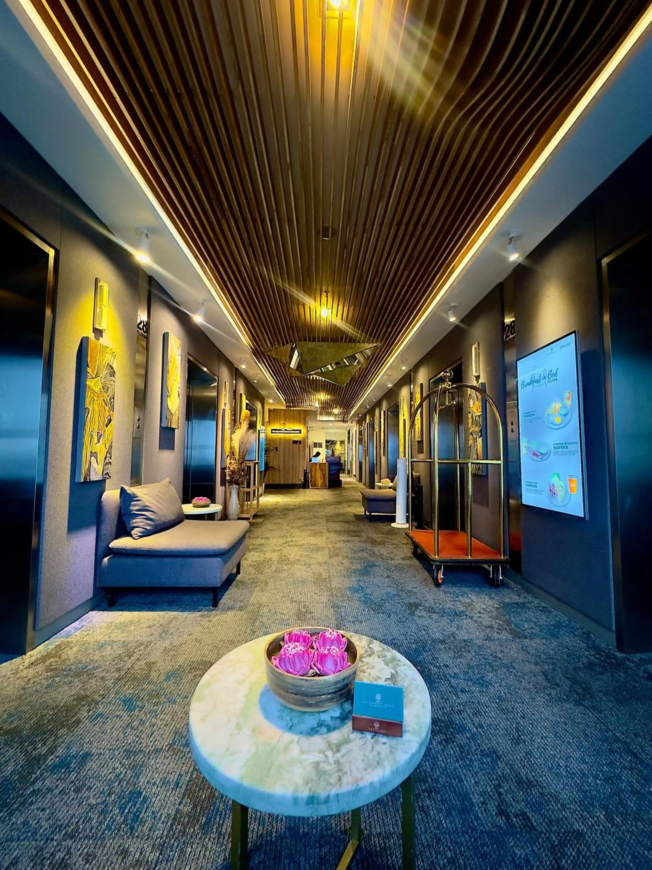 Lobby or reception in The Snowbell Hotel & Spa at The Bridge