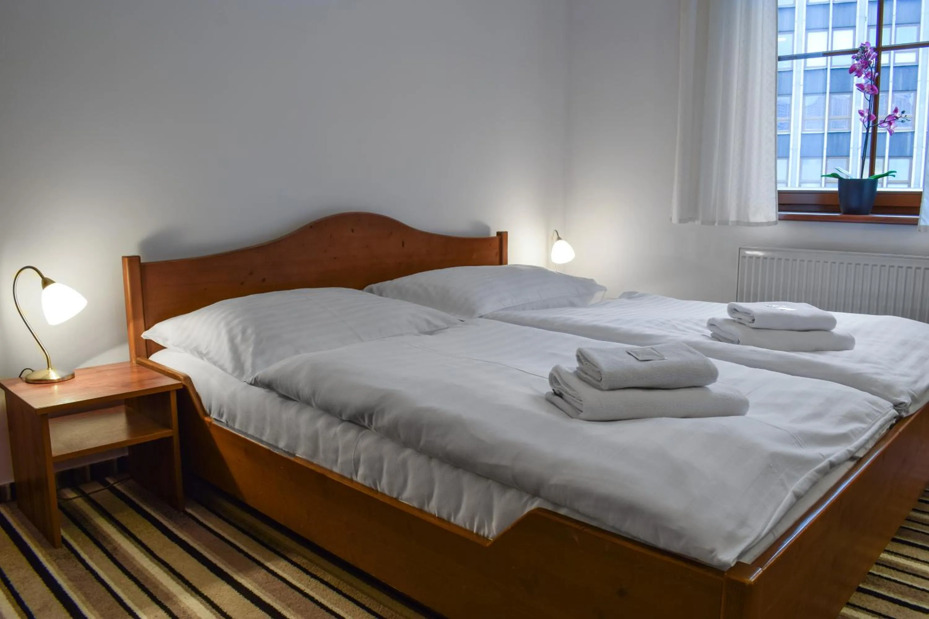 Bed in Hotel La Rosa
