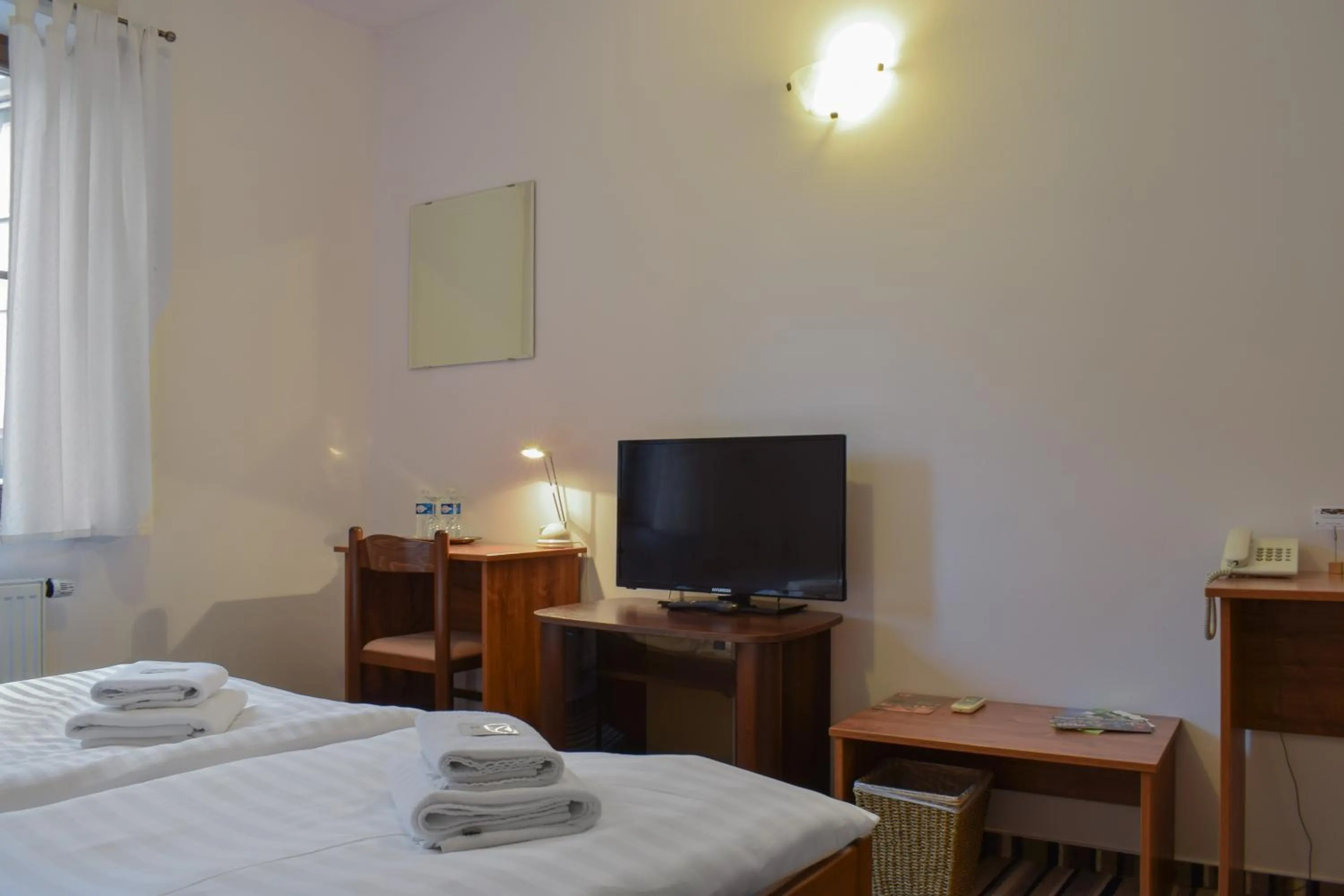 Bed in Hotel La Rosa