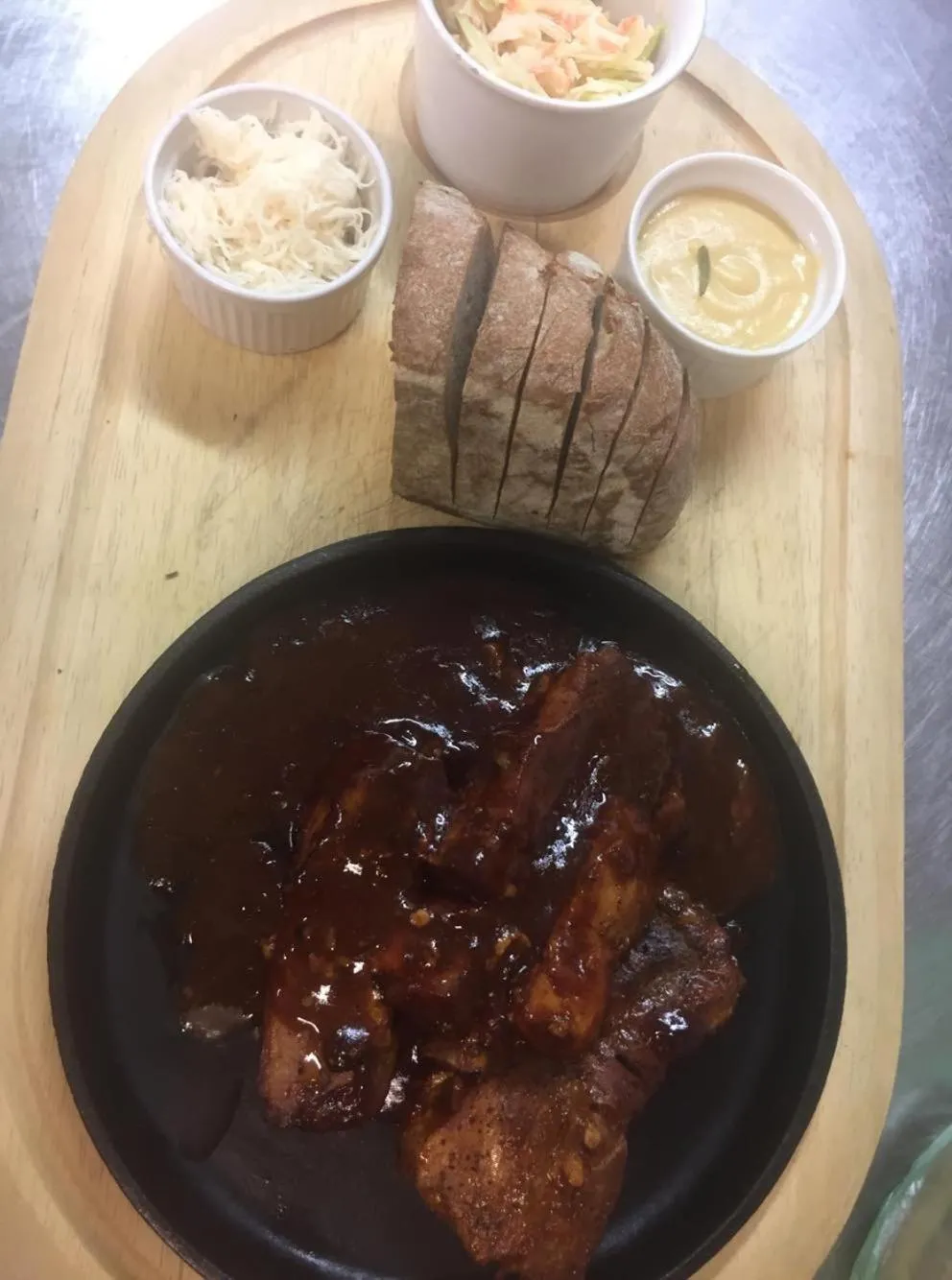 Food close-up in Hotel La Rosa