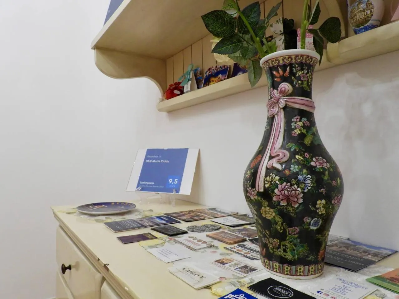 Decorative detail in B&B Maria Piddu