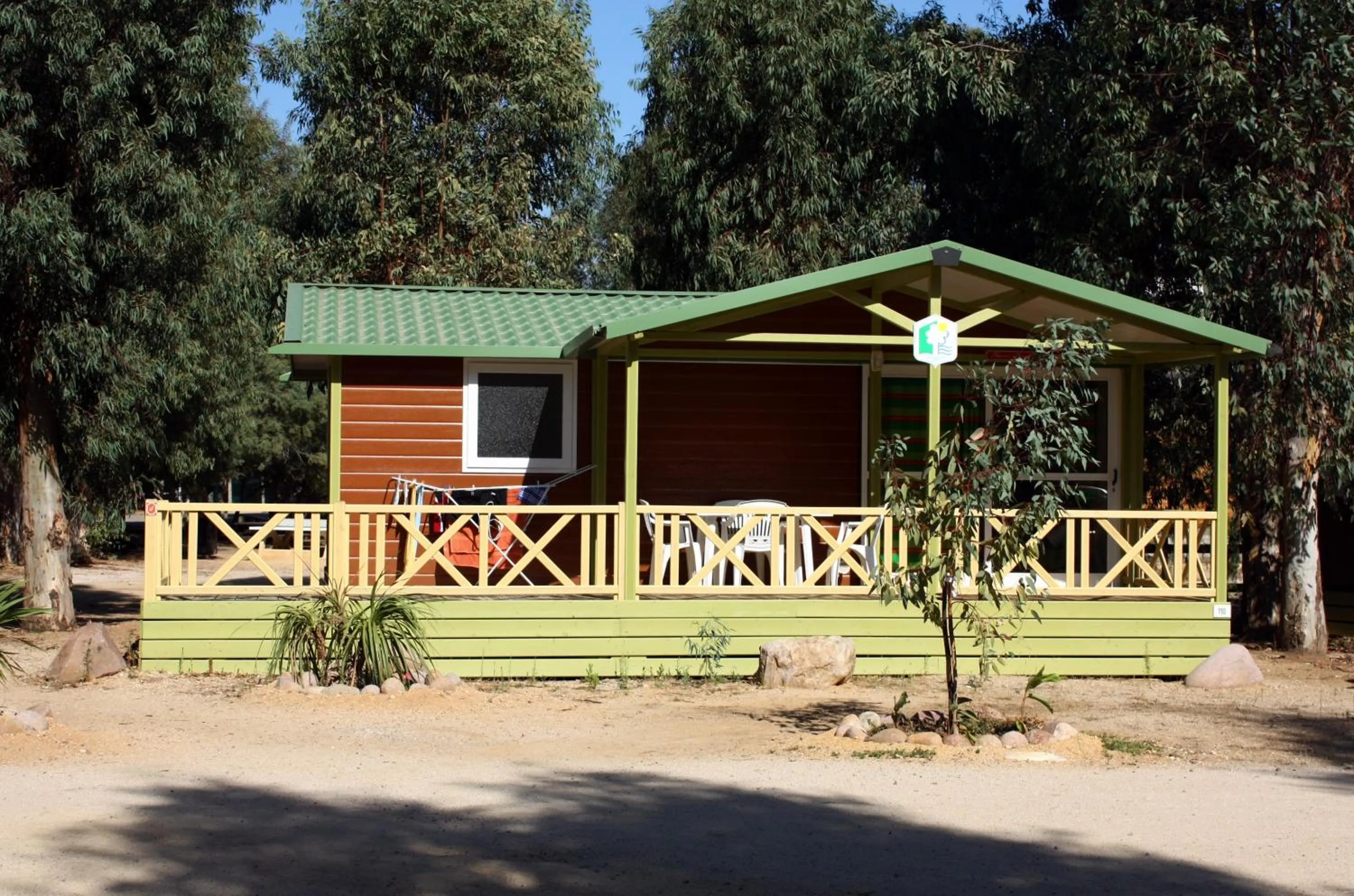 Facade/entrance in Camping La Pinède