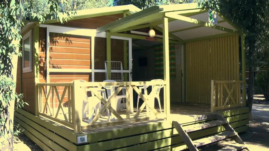 Facade/entrance in Camping La Pinède