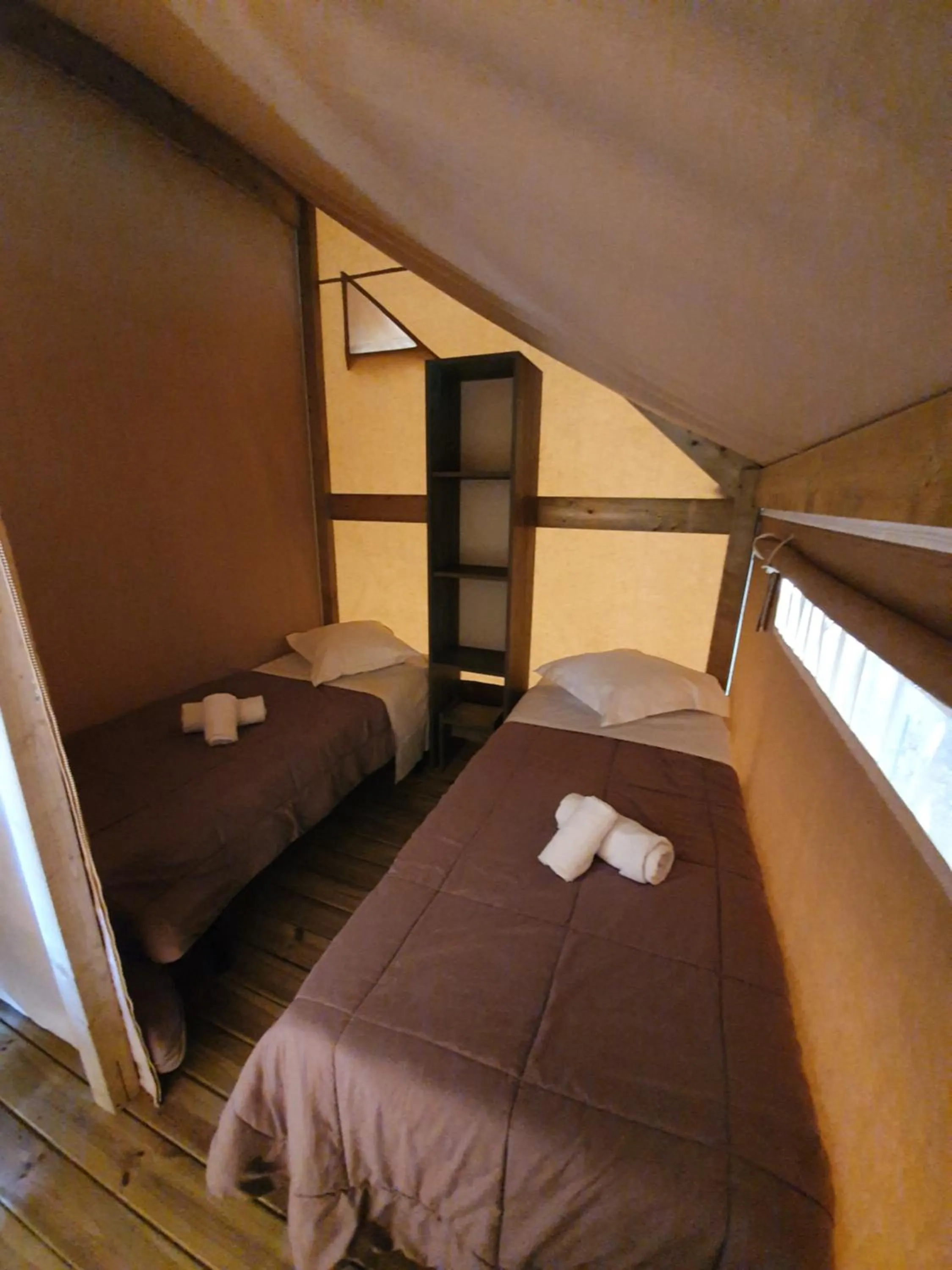 Bed in Camping La Pinède