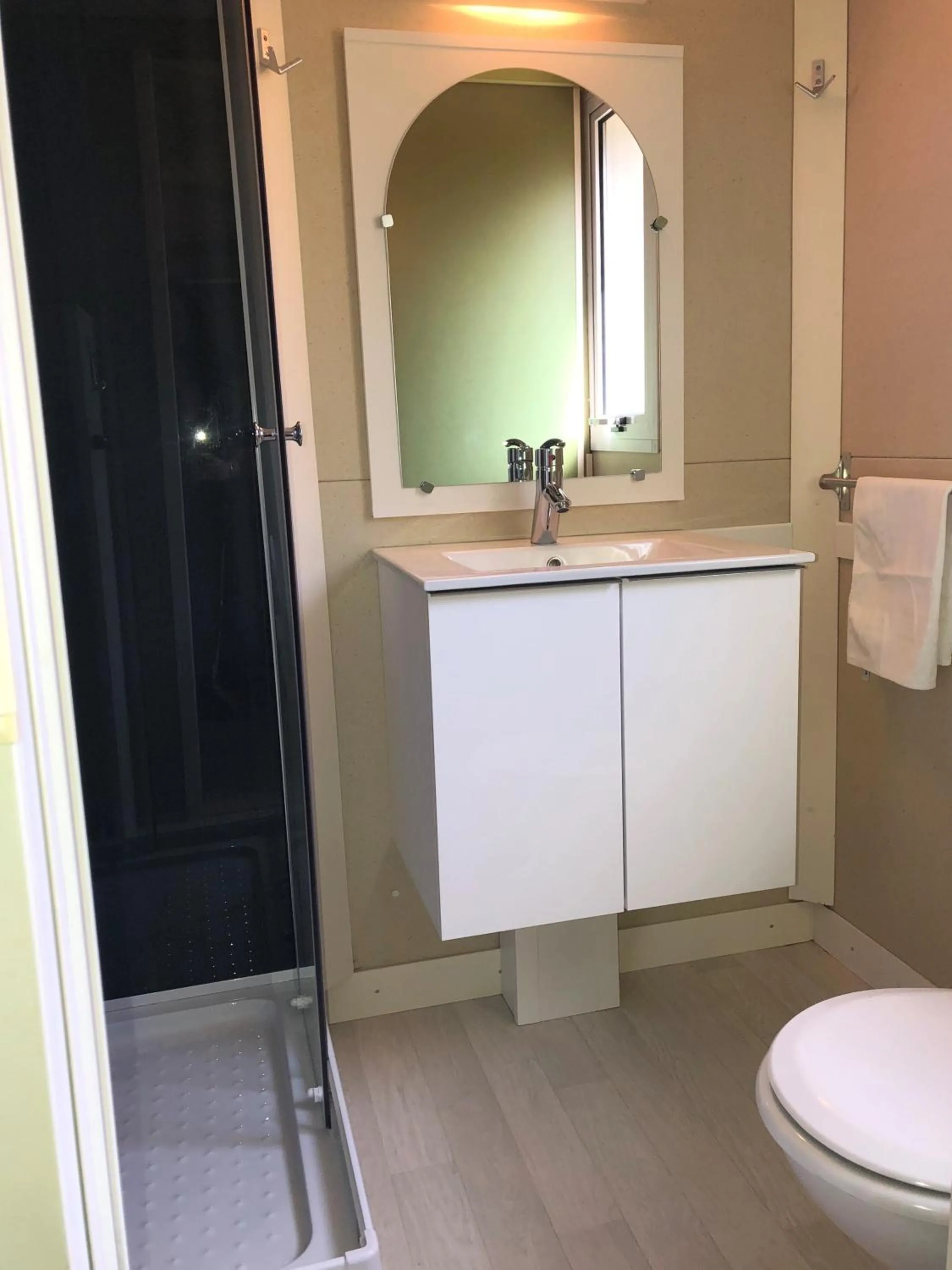 Bathroom in Camping La Pinède