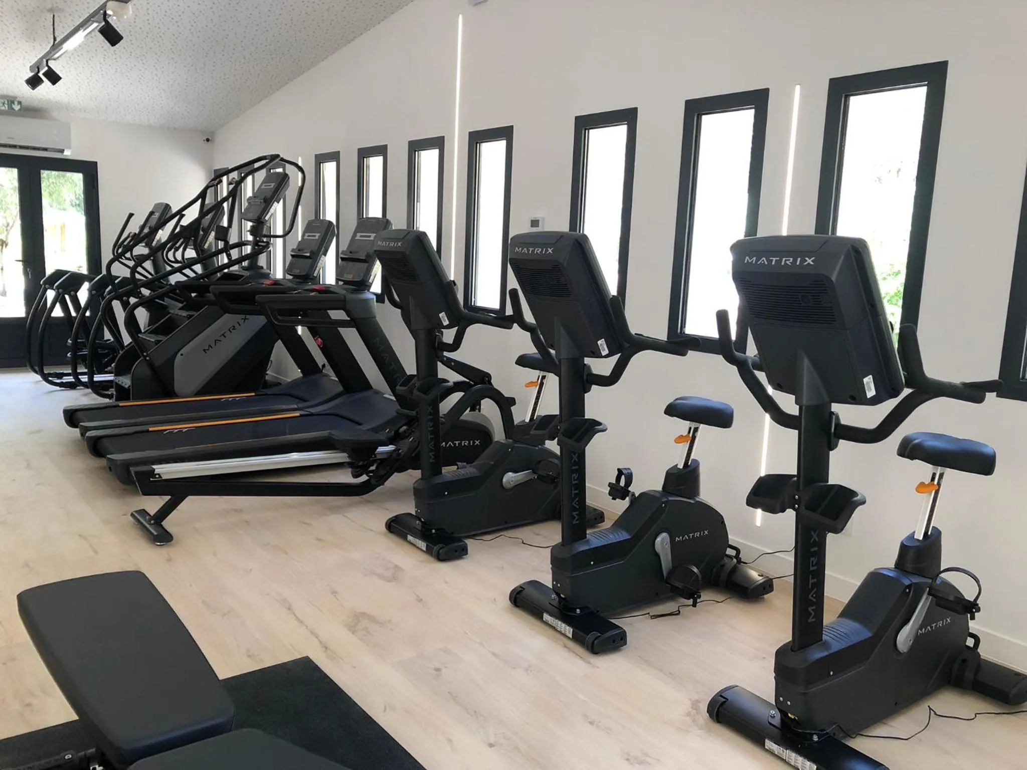 Fitness centre/facilities in Camping La Pinède