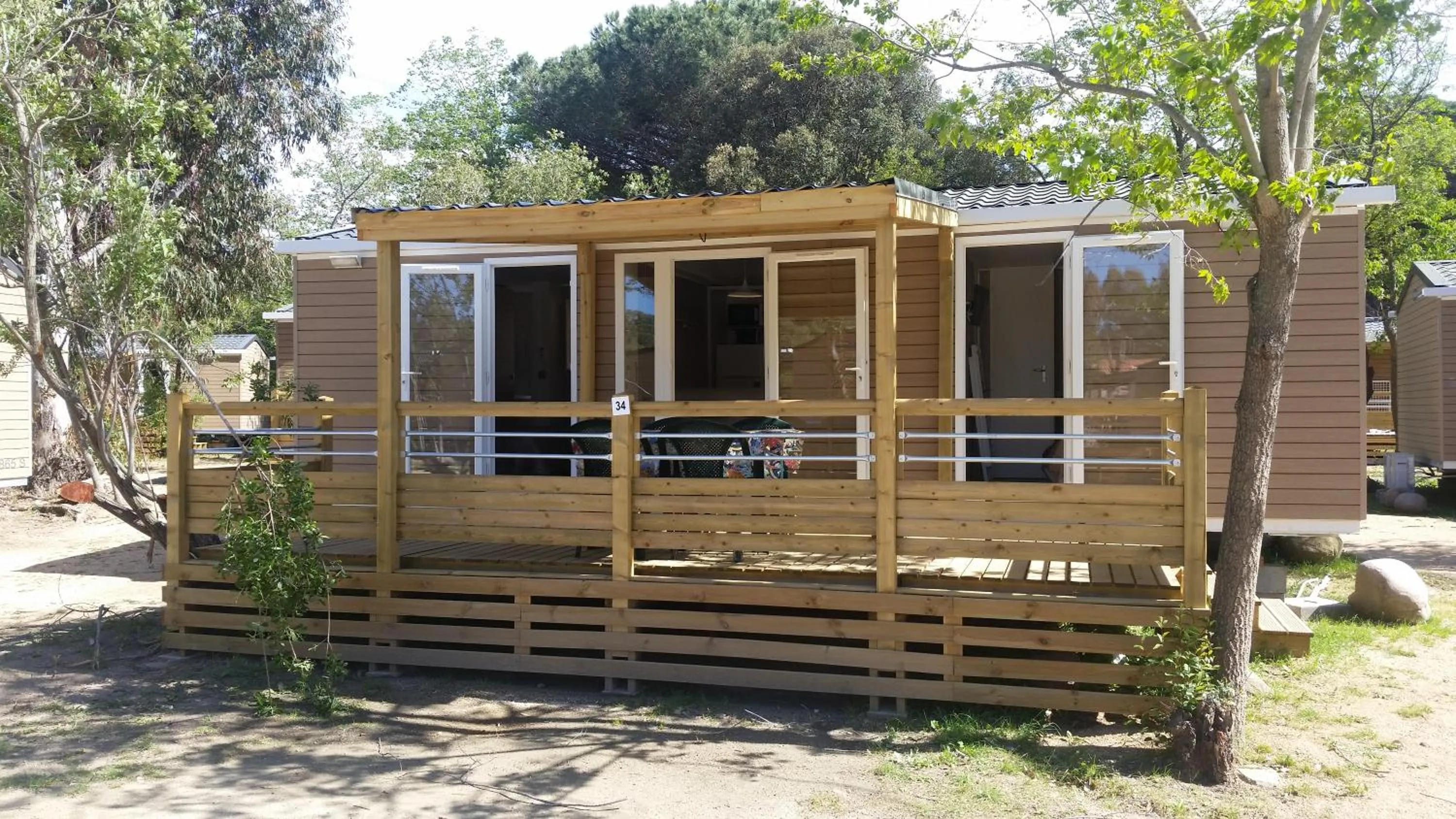 Facade/entrance in Camping La Pinède