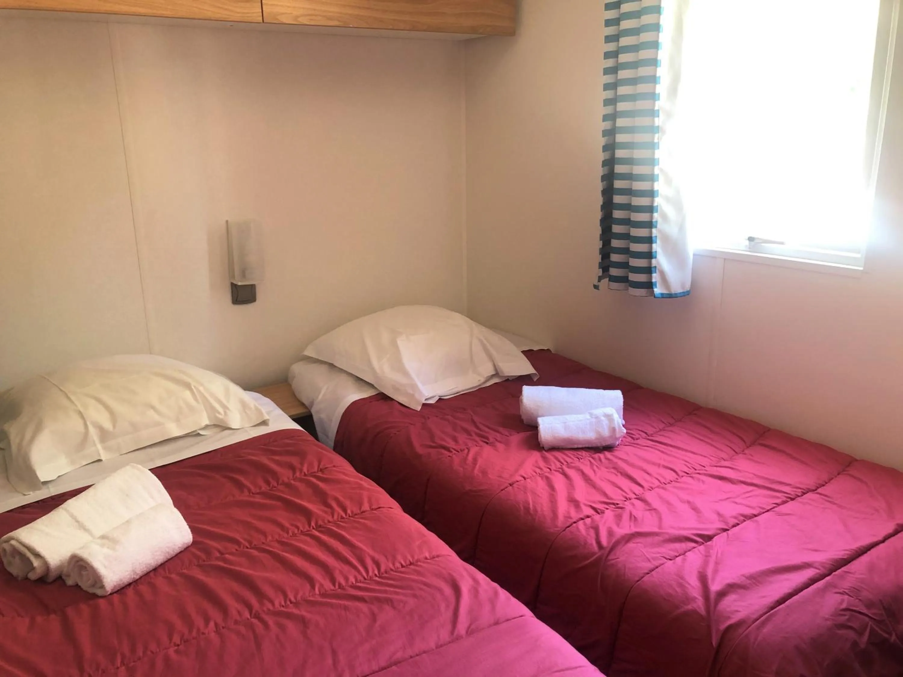 Bed in Camping La Pinède