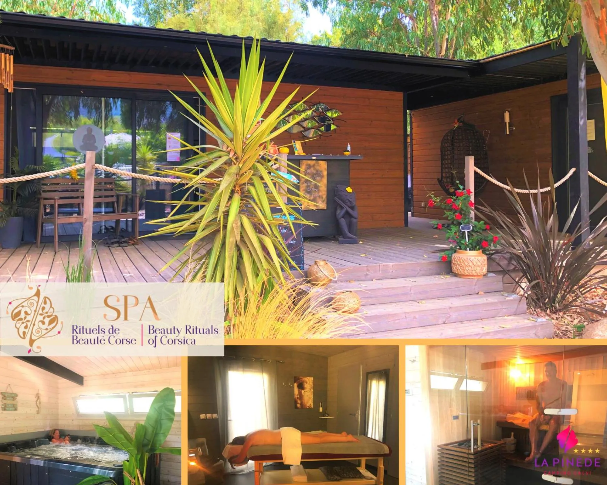 Spa and wellness centre/facilities in Camping La Pinède