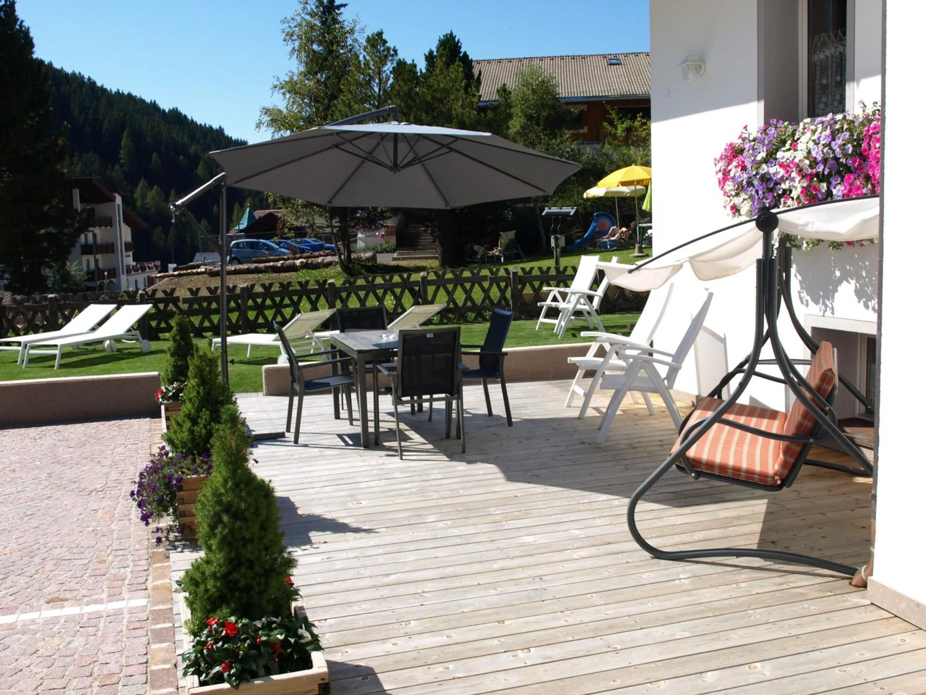 Balcony/Terrace in Garni Flurida