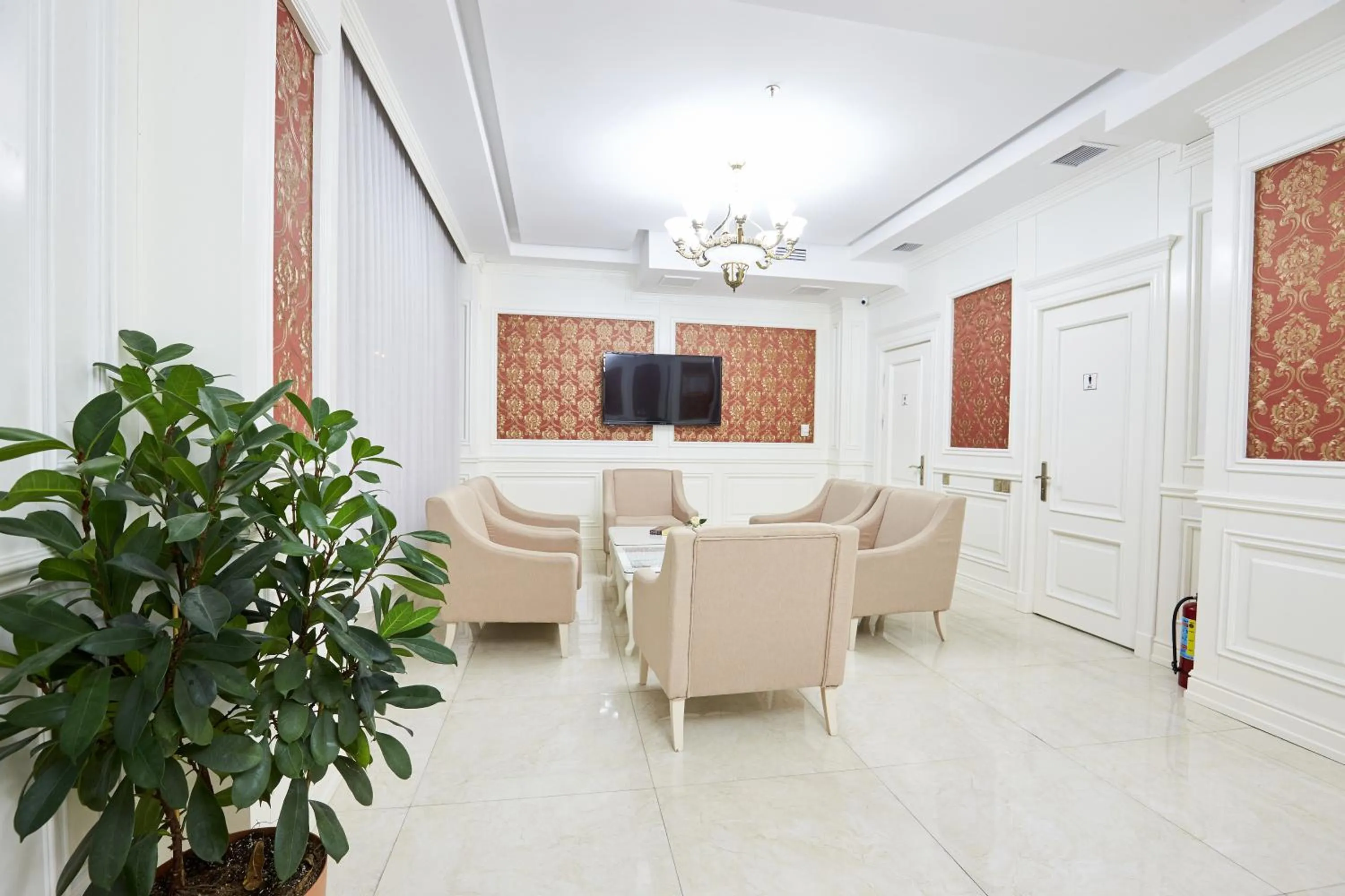 Lobby or reception in NOBEL Hotel