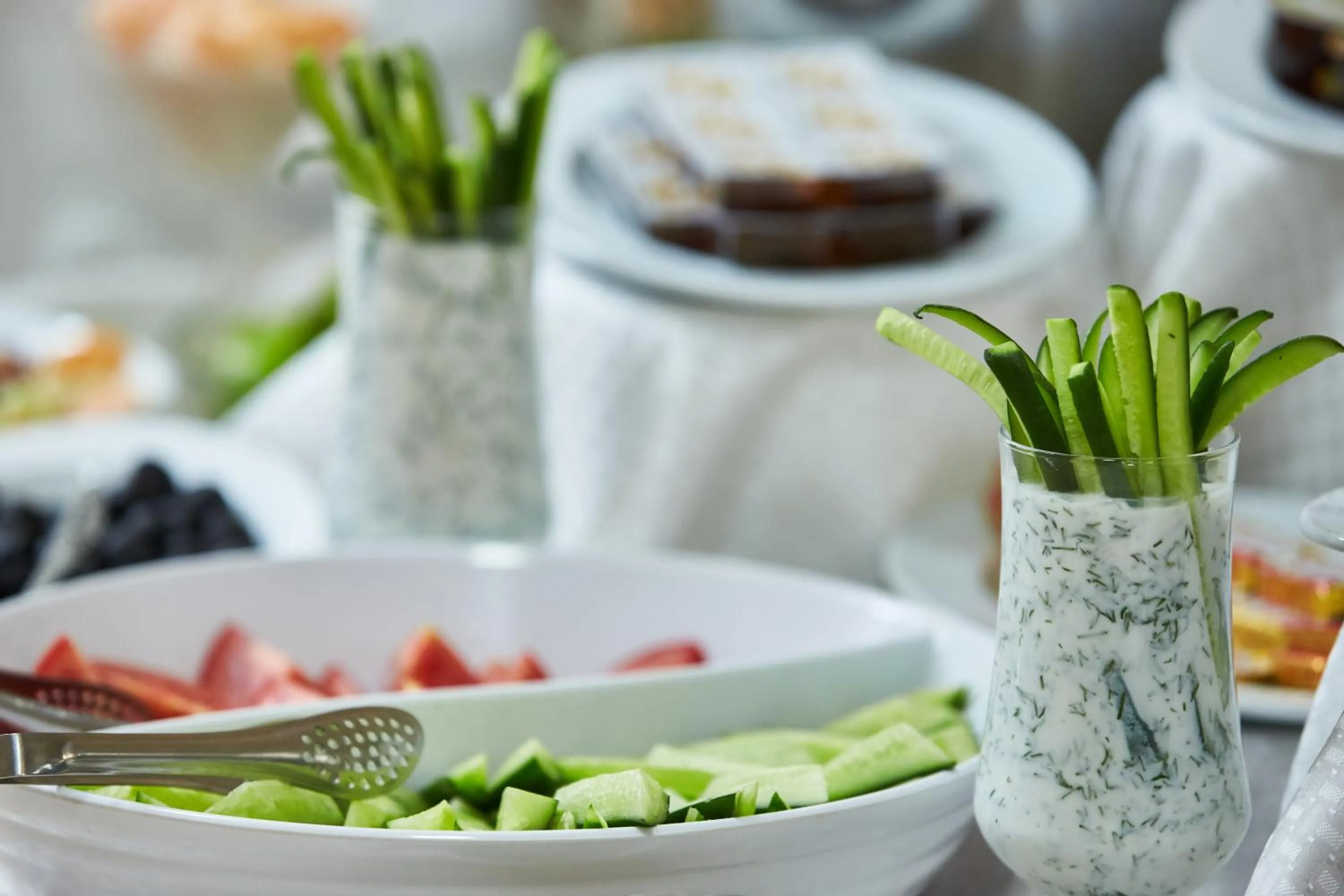 American breakfast in NOBEL Hotel