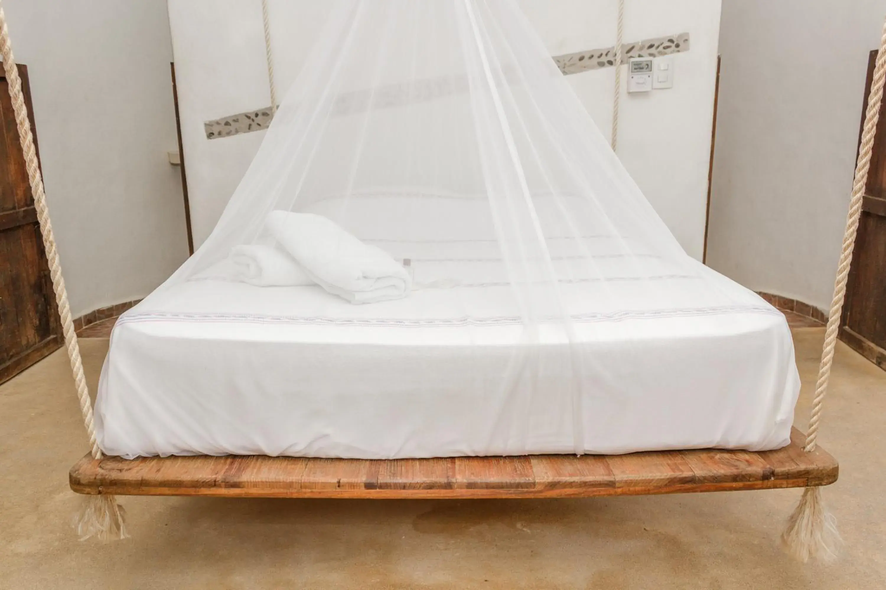 Bed in Cabañas Biuzaa Bed in Cabañas Biuzaa