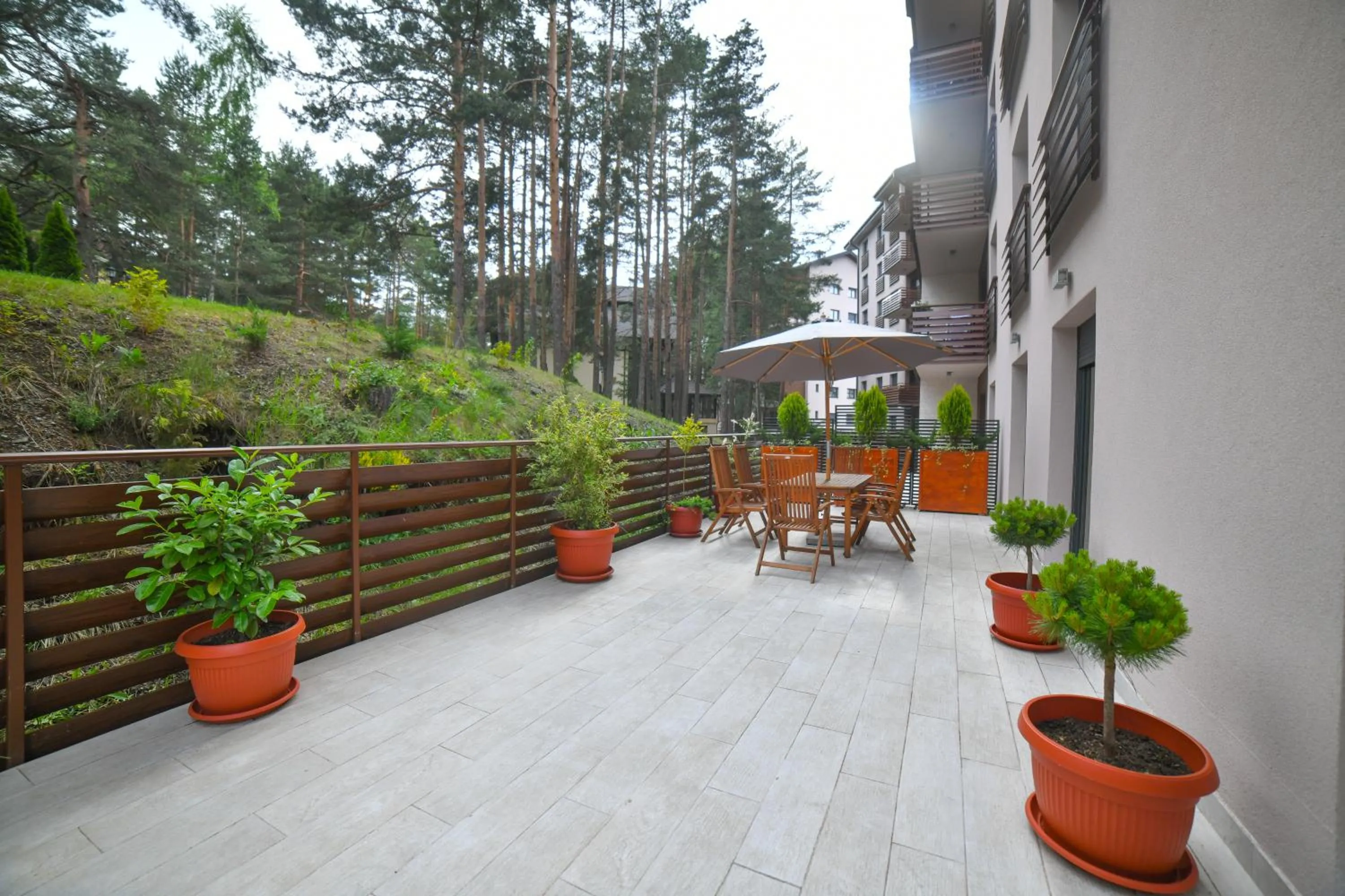 Balcony/Terrace in Balkan Hill Zlatibor