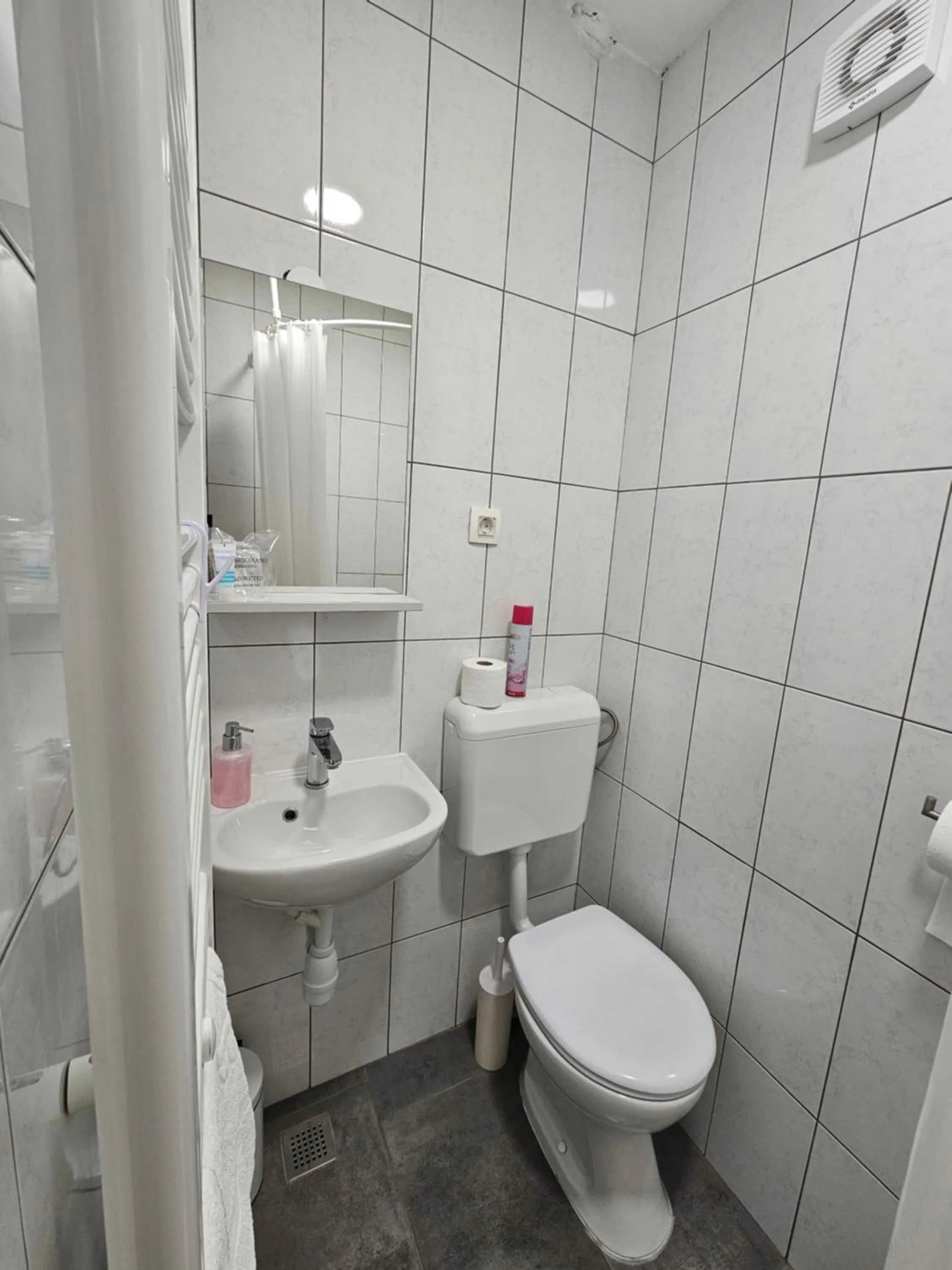 Toilet in Filipovic rent a car & apartments