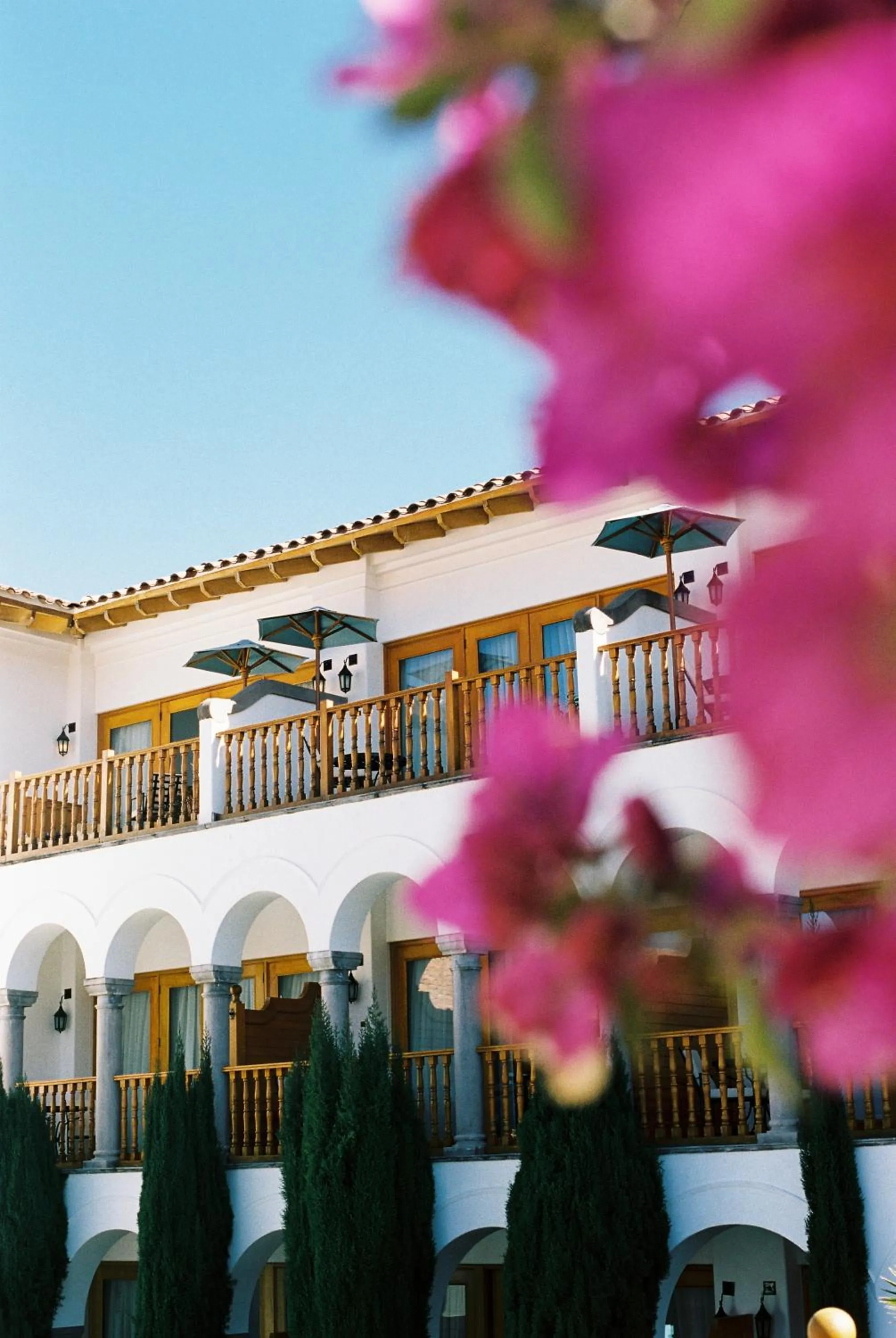 Swimming pool in Palacio Nazarenas, A Belmond Hotel, Cusco