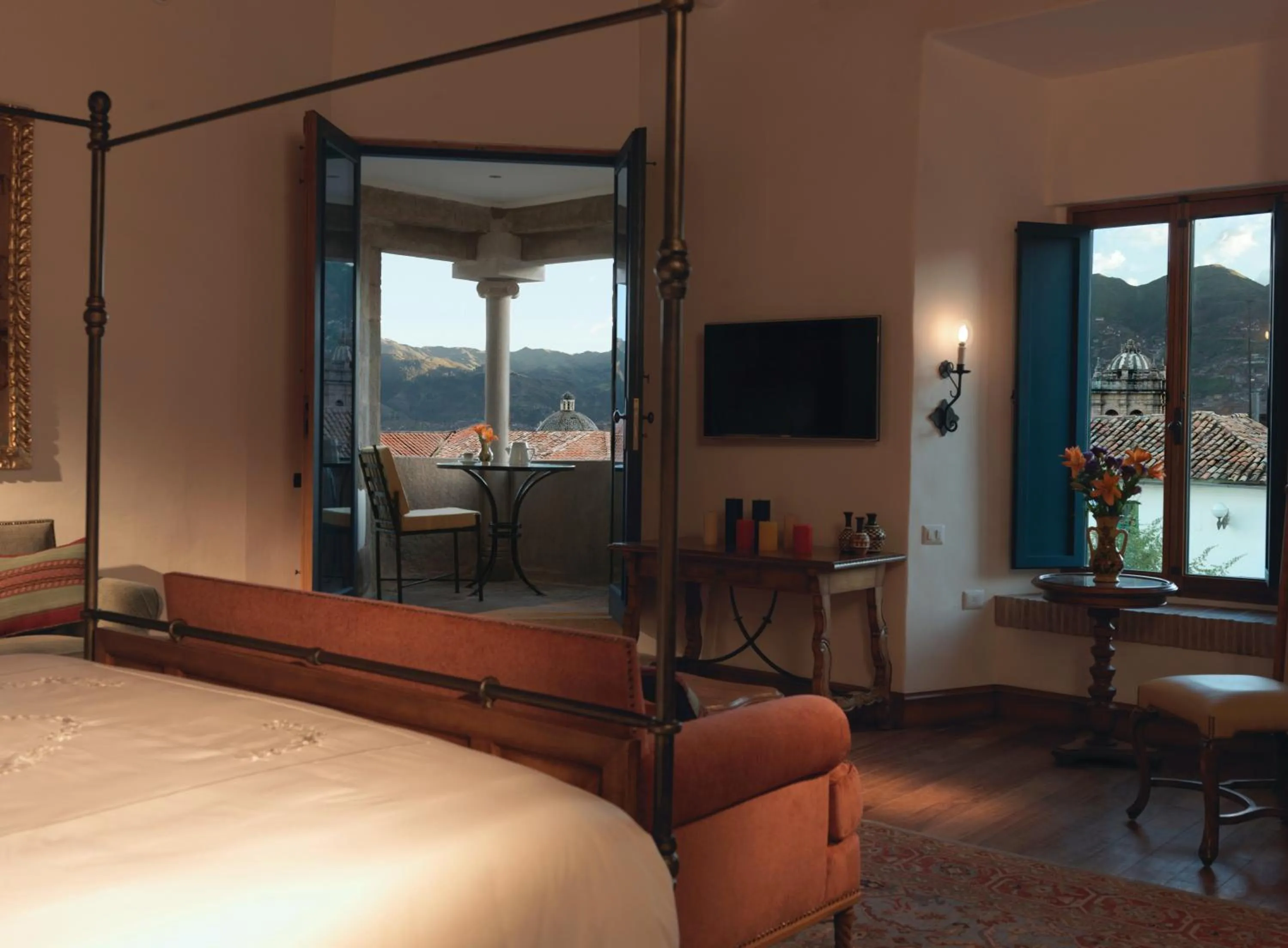 Photo of the whole room, Bed in Palacio Nazarenas, A Belmond Hotel, Cusco