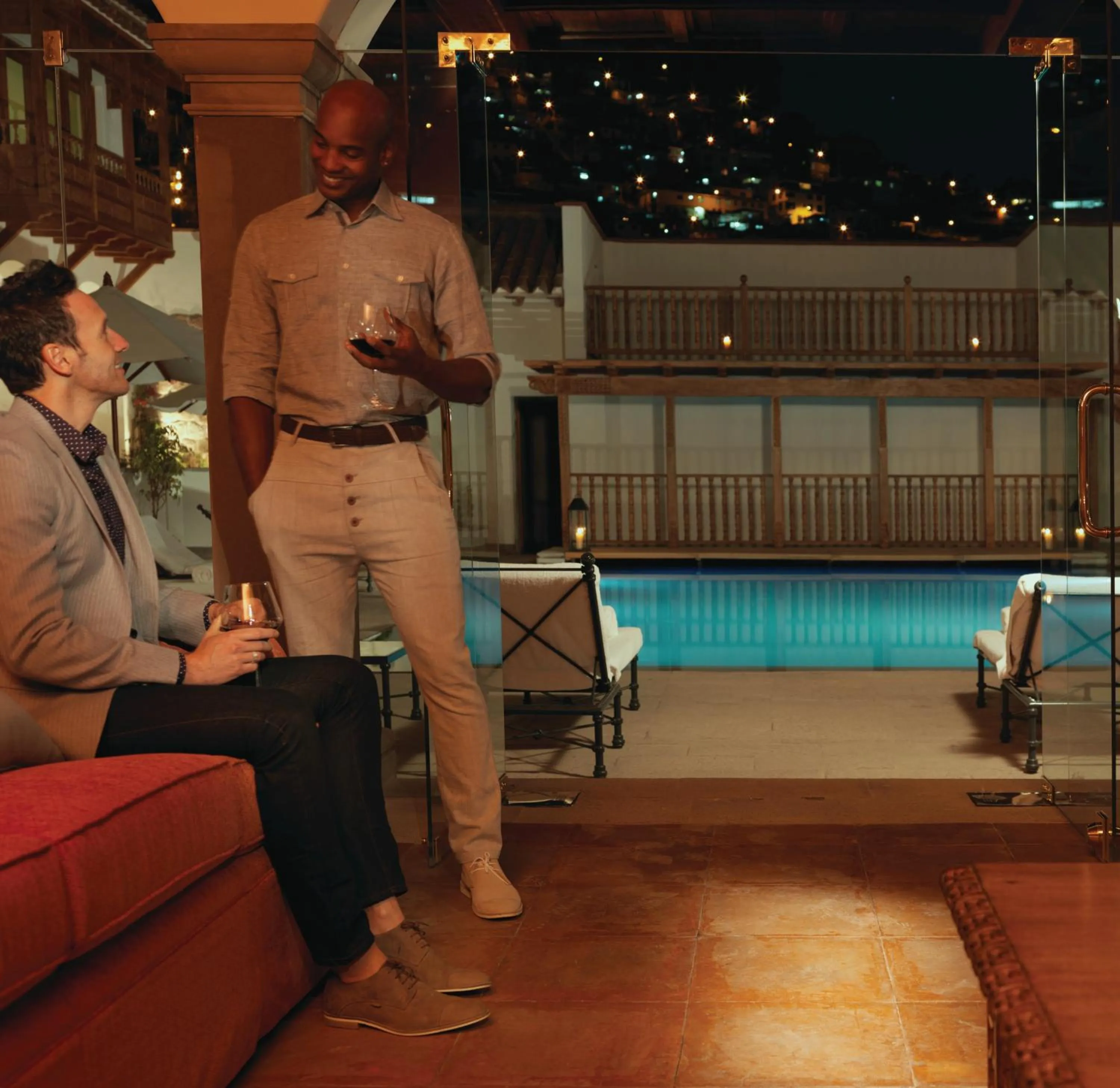 Balcony/Terrace in Palacio Nazarenas, A Belmond Hotel, Cusco