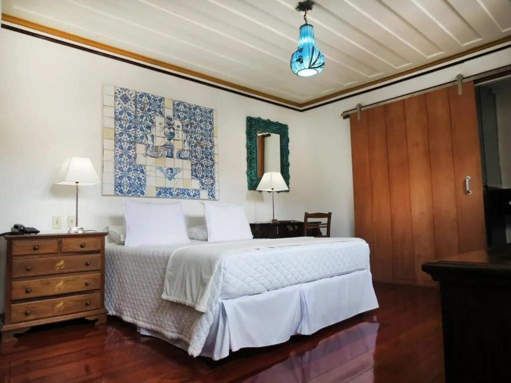 Bed in Pousada do Mondego