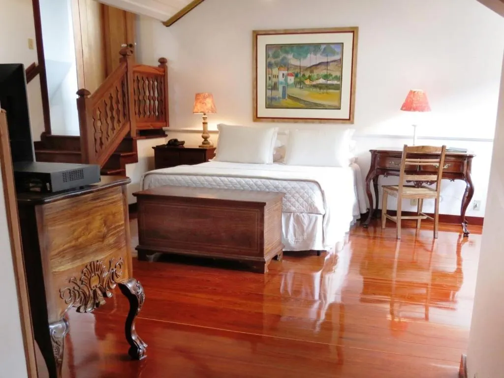 Bed in Pousada do Mondego