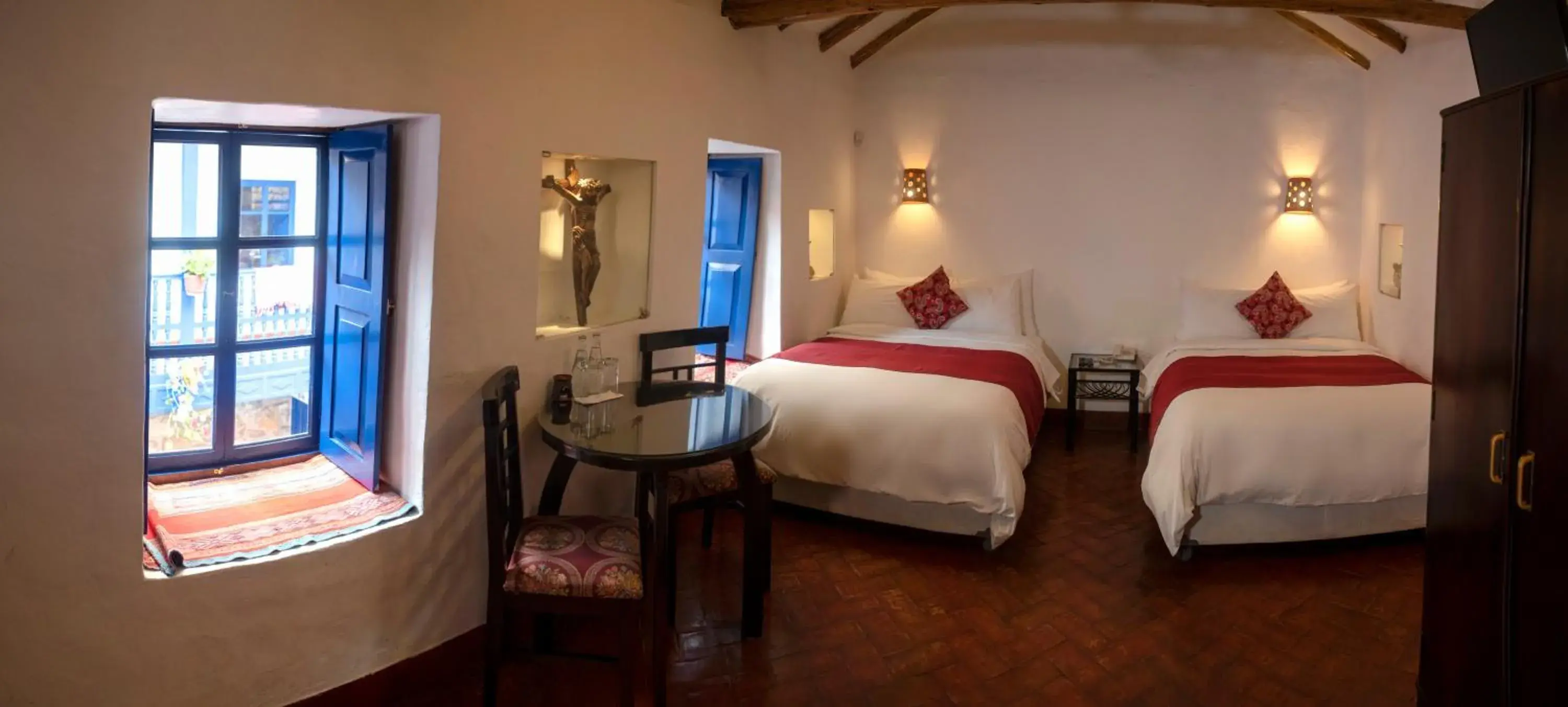 View (from property/room), Bed in Rumi Wasi View (from property/room), Bed in Rumi Wasi