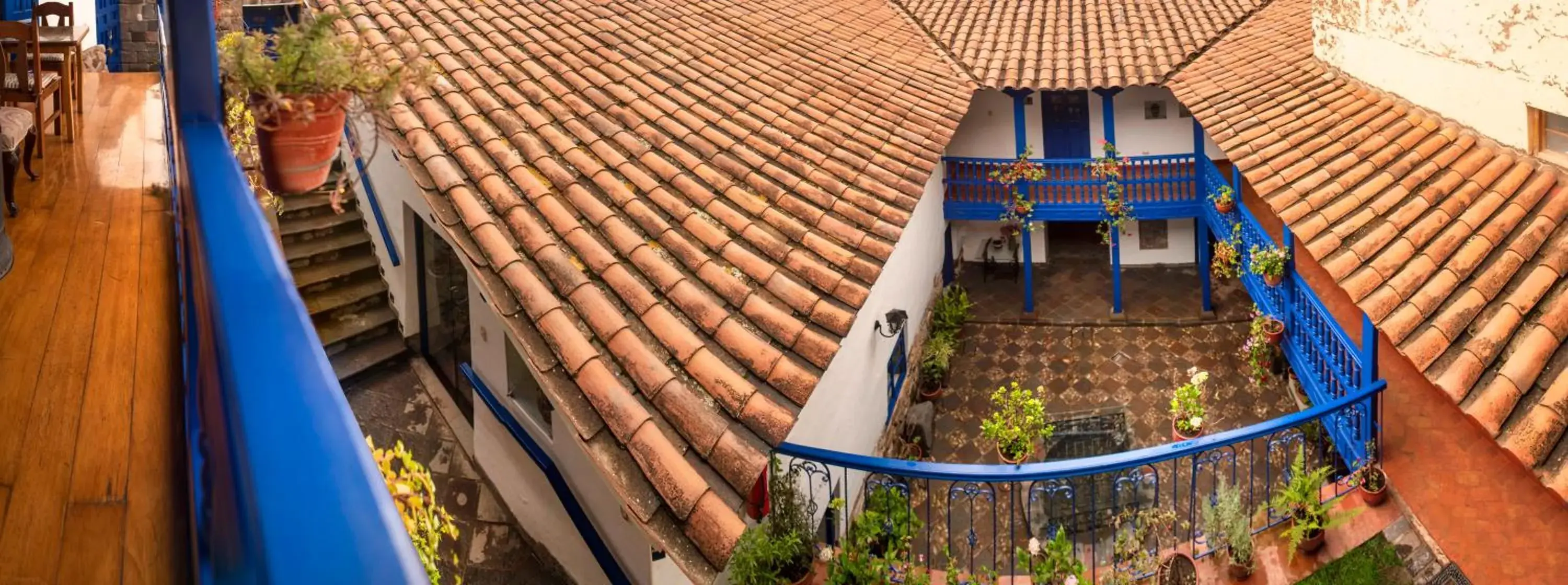 Garden view in Rumi Wasi Garden view in Rumi Wasi