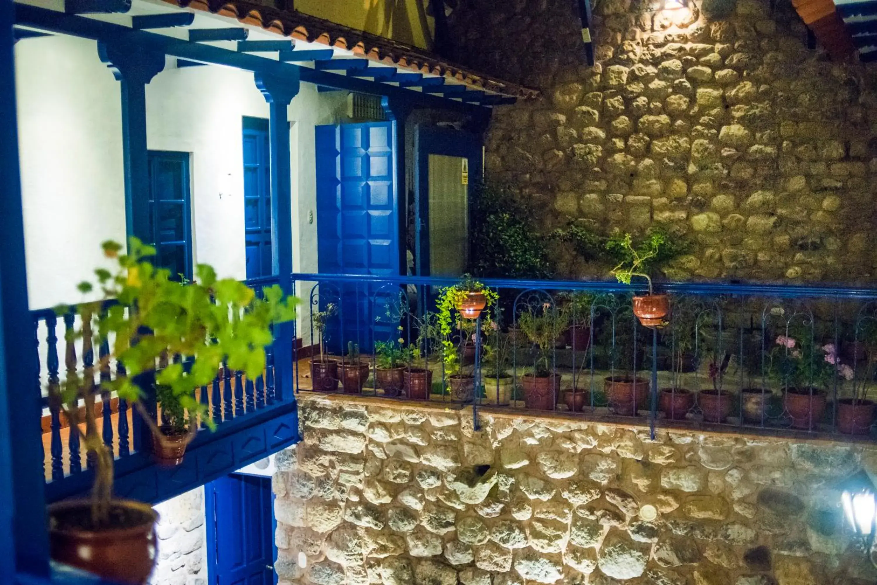 Garden view in Rumi Wasi Garden view in Rumi Wasi