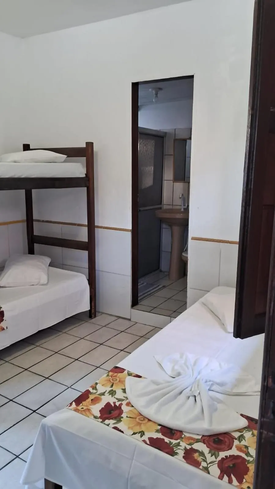 Bed in Pousada Brisa do Mar